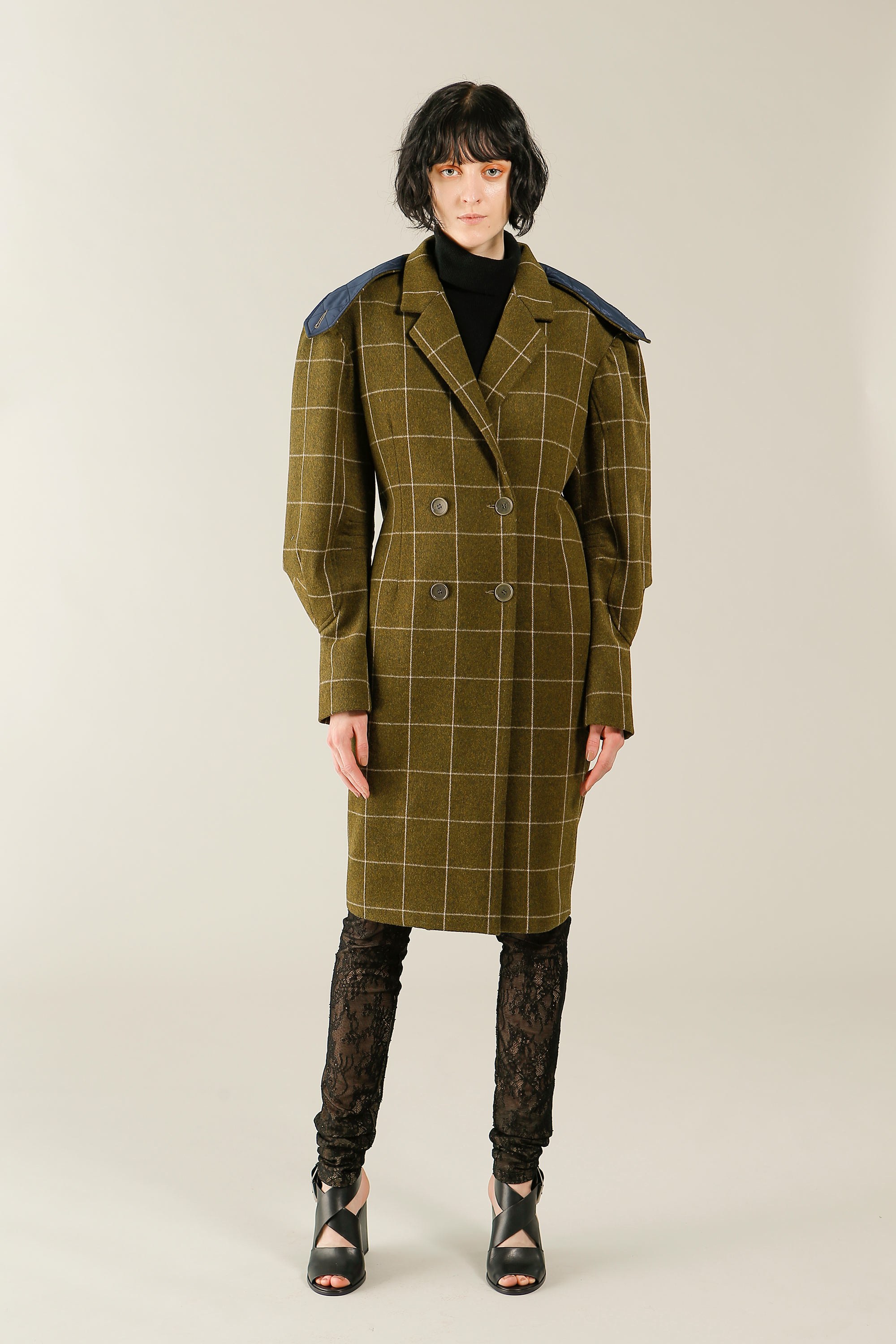 bcbg plaid coat