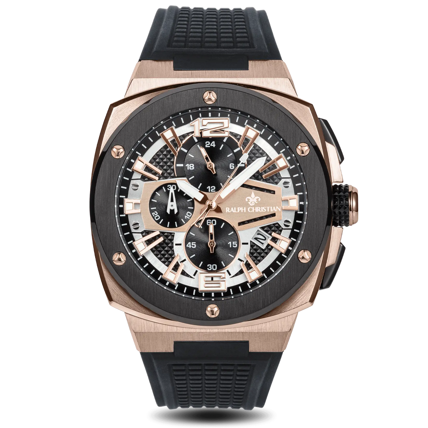 The Entourage Chrono - Rose Gold & Black