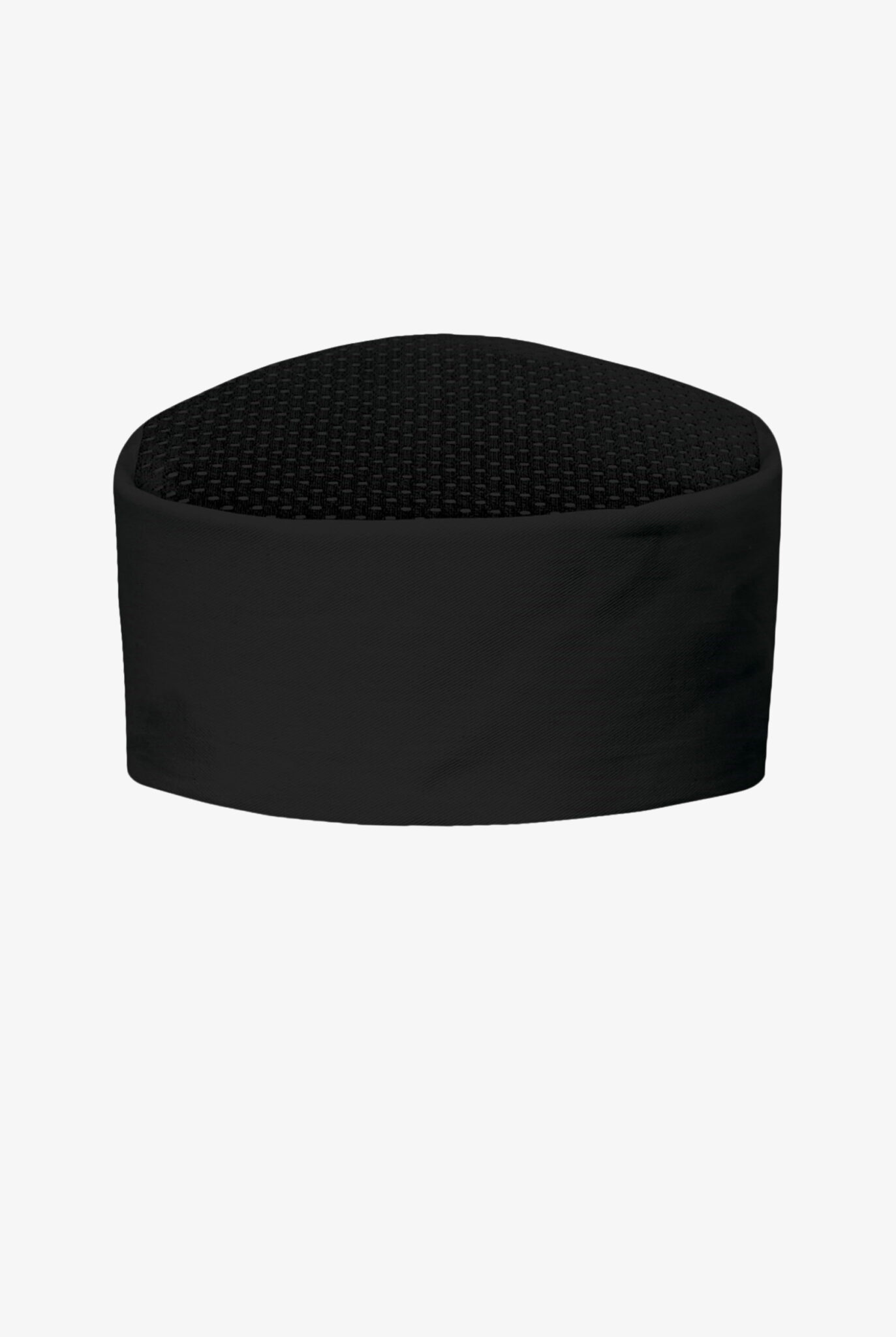 Chef Uniforms UA CHEF™ Unisex Adjustable Mesh Skull Caps in Black