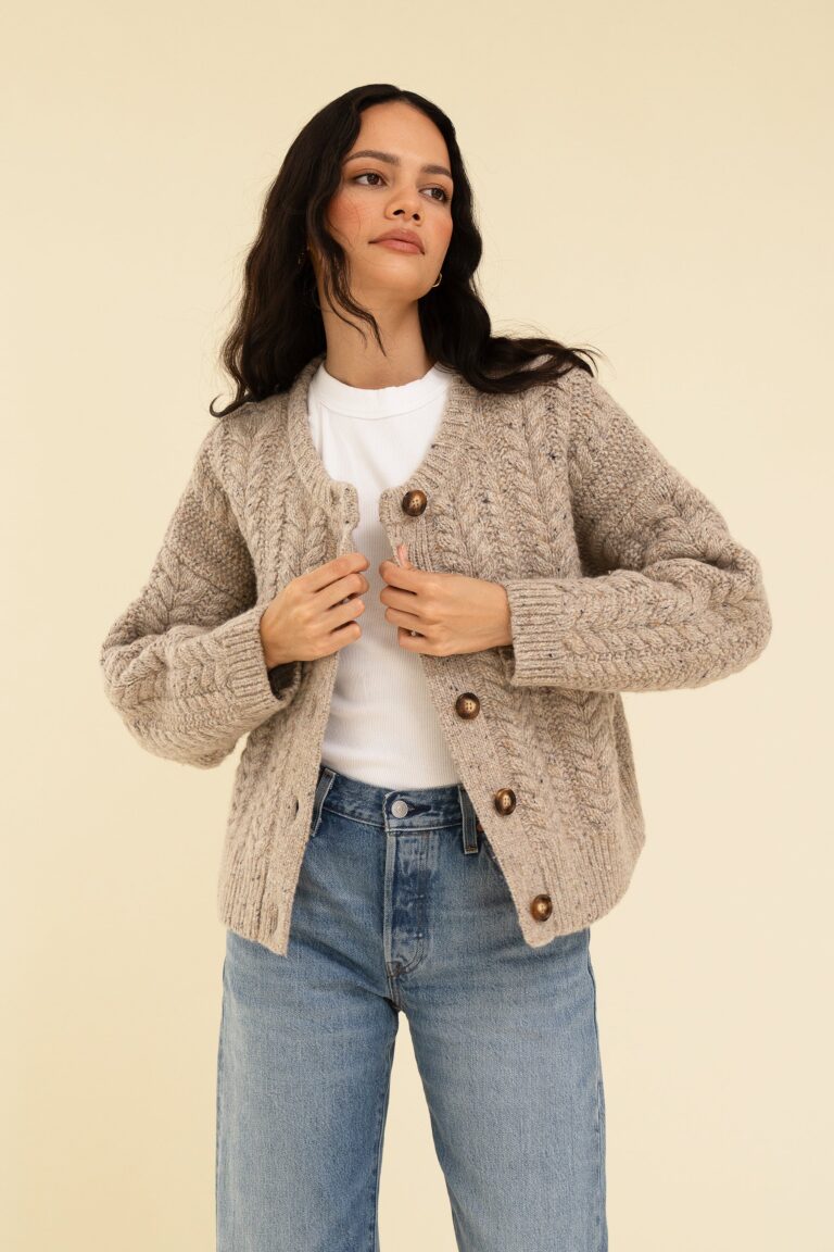 SLOAN CARDIGAN – OAT