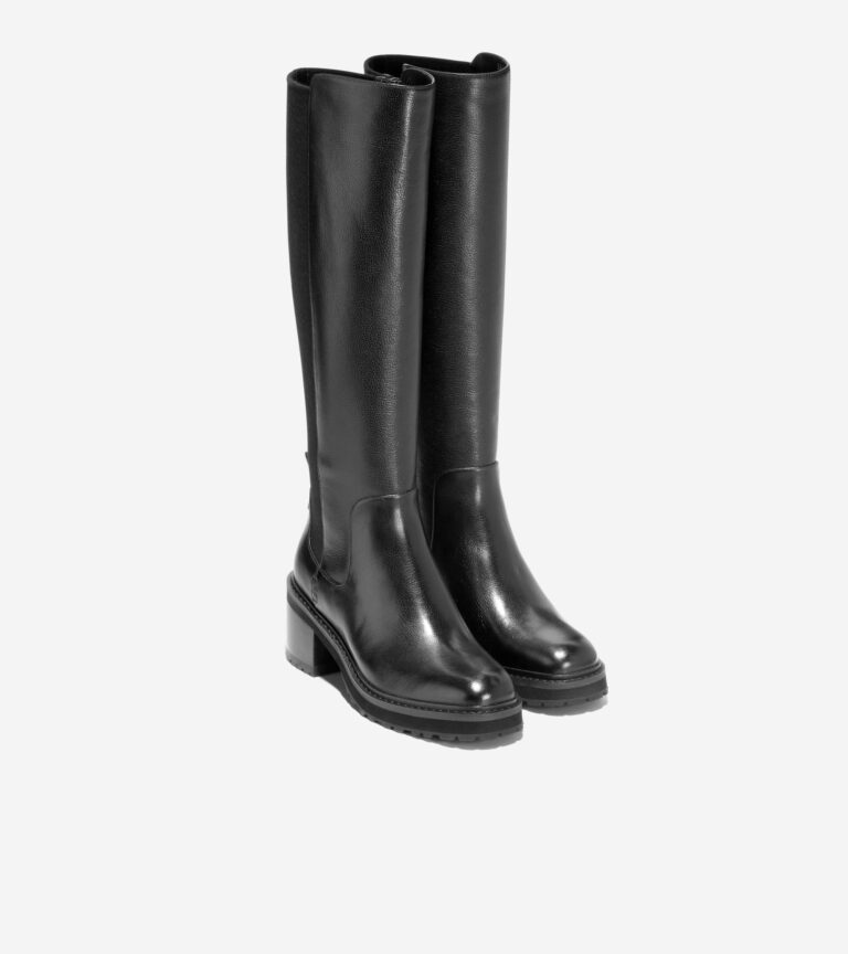 Cole Haan Women s Gabriella Tall Shaft Slouch Boots Brown Size 9.5 Borderfree