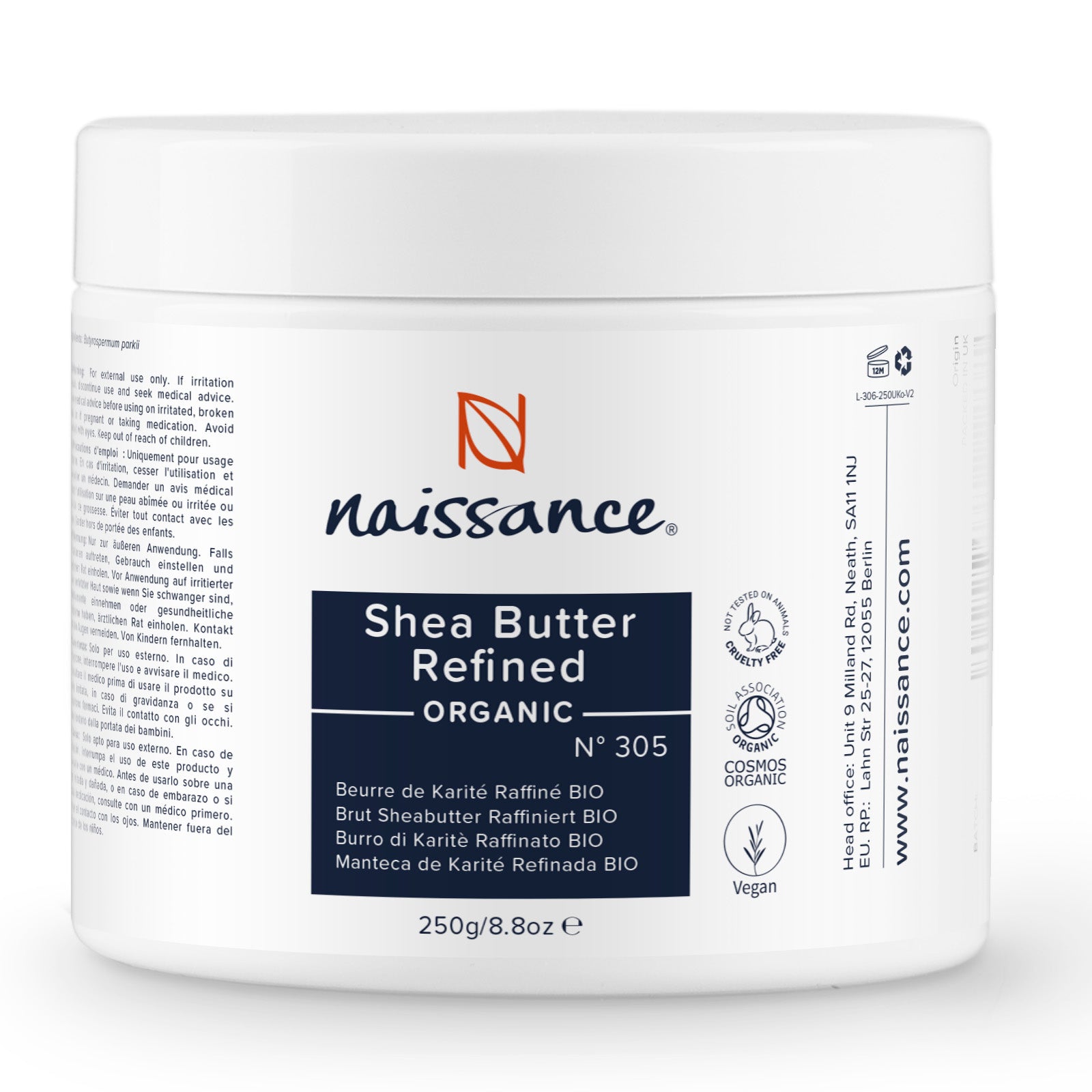 Shea Butter Refined Organic (N° 305)