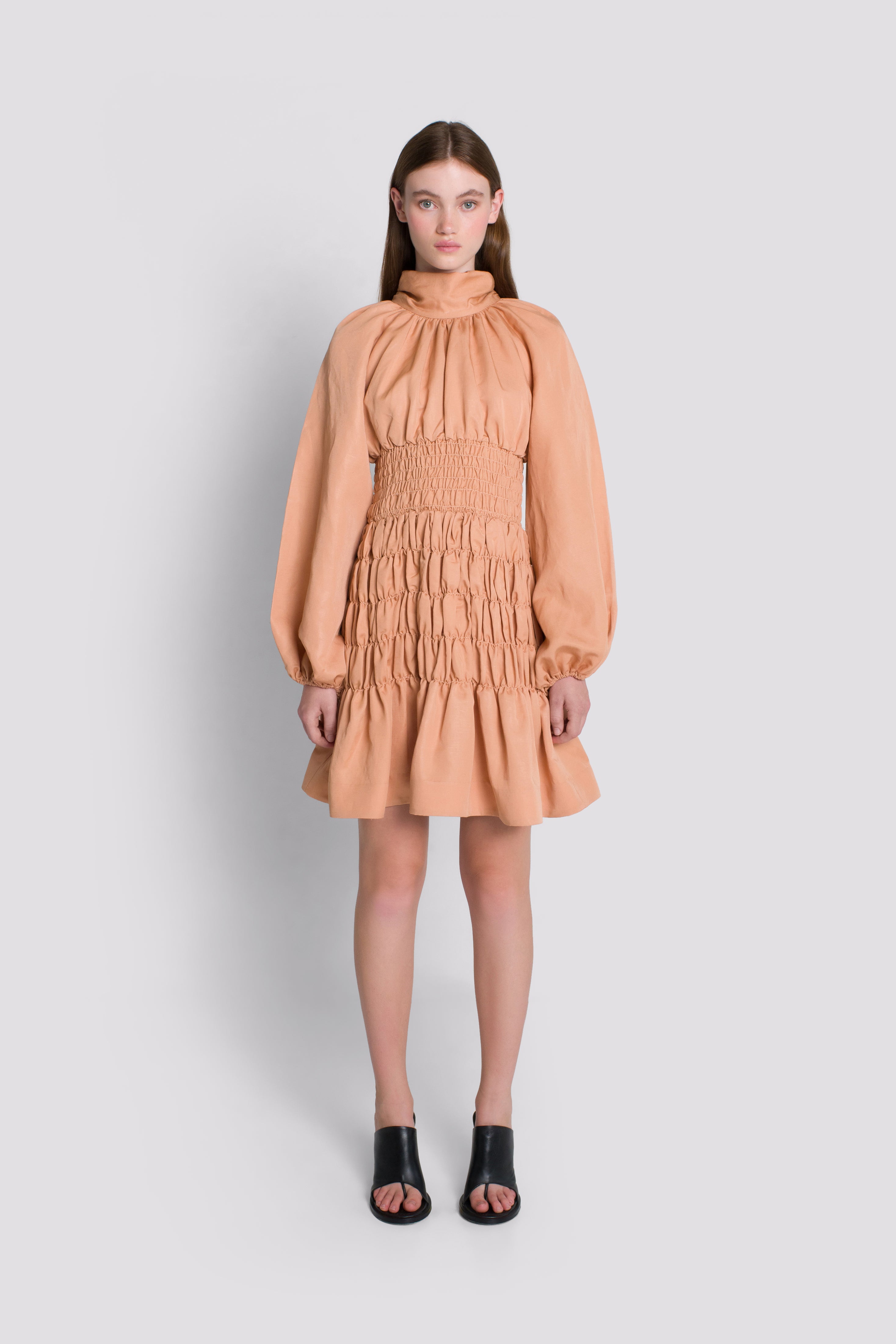 Eshan Mini Dress - Sandstone