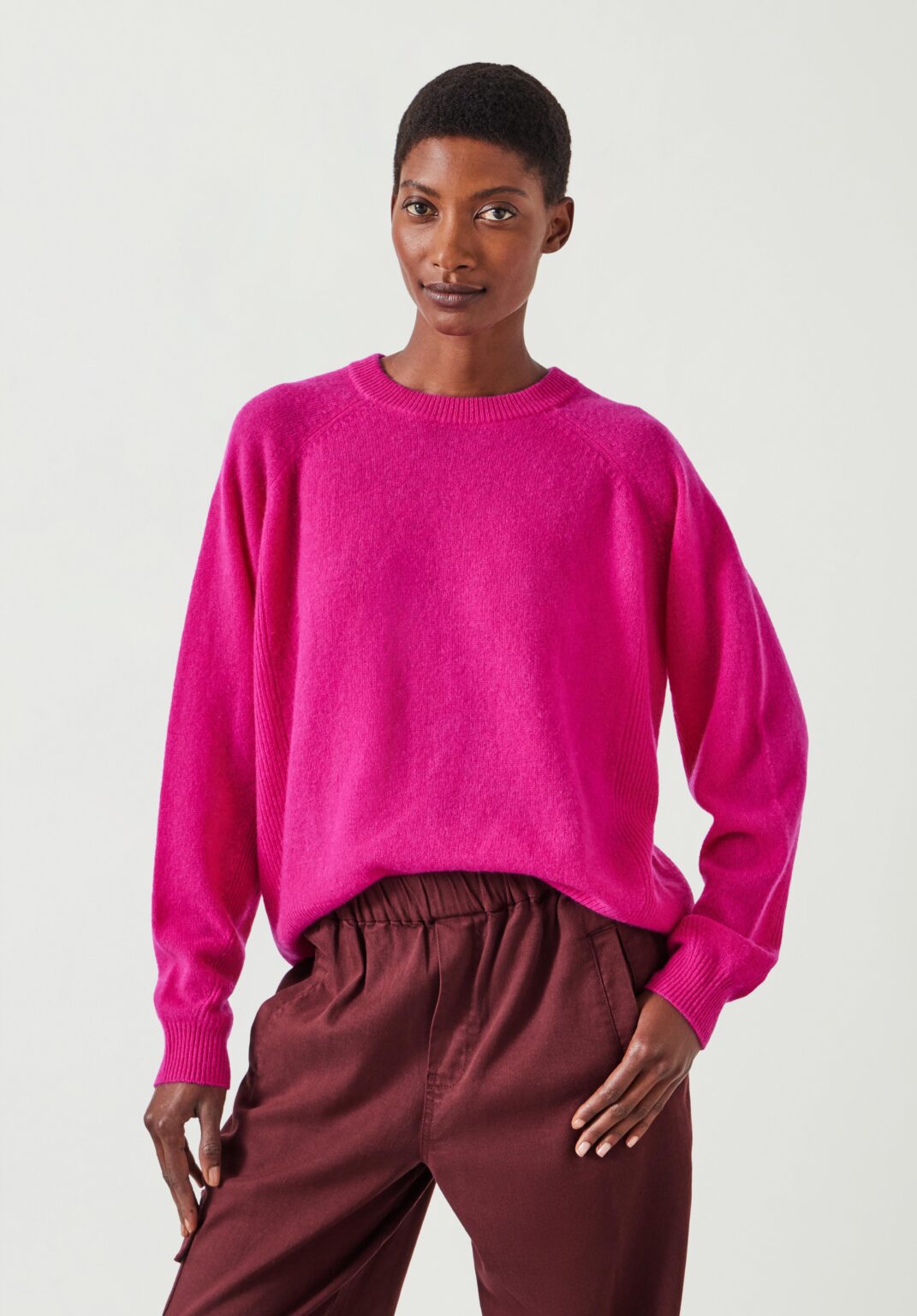 Smart crew neck jumper new arrivals