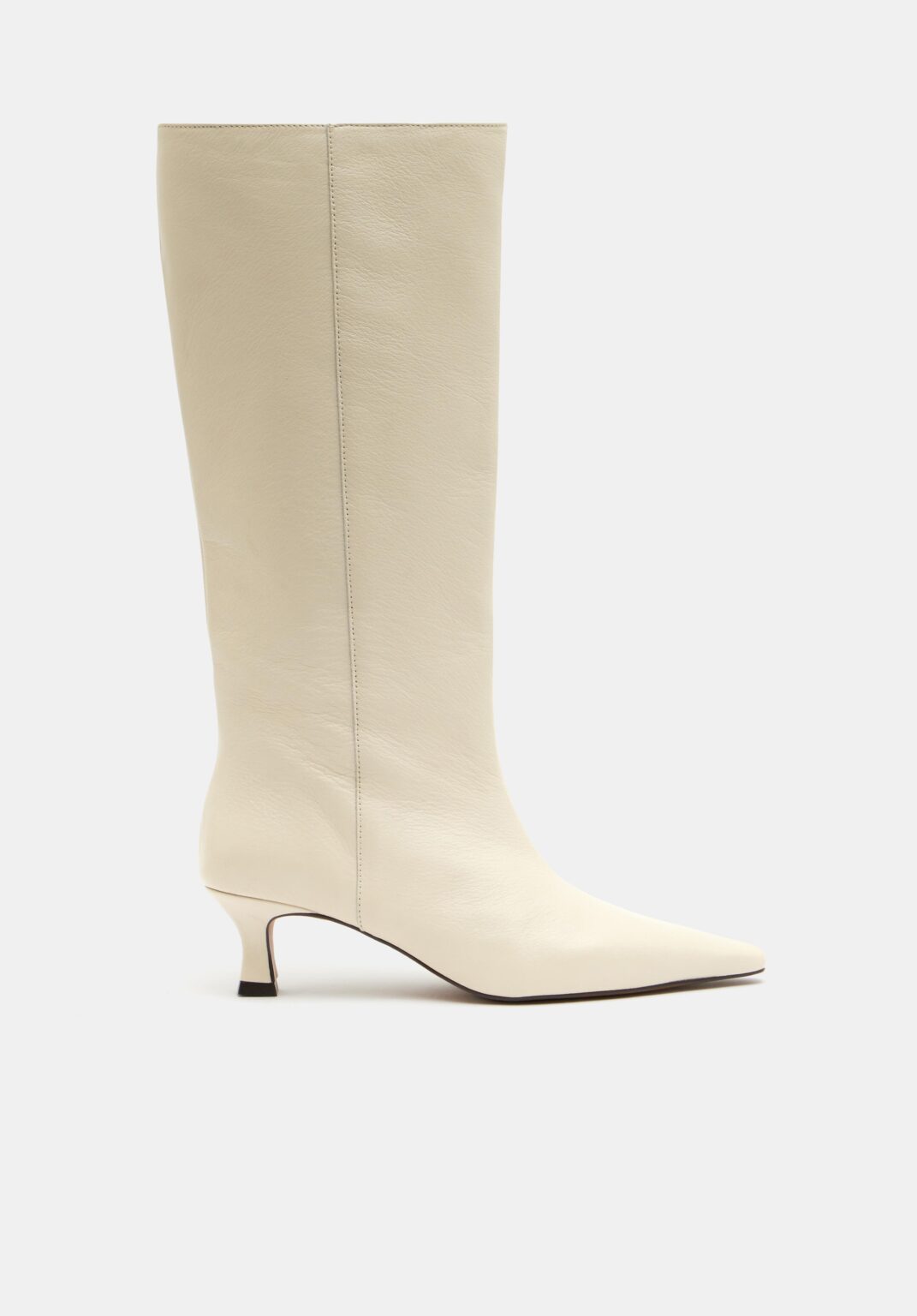Kitten heel mid calf boots discount