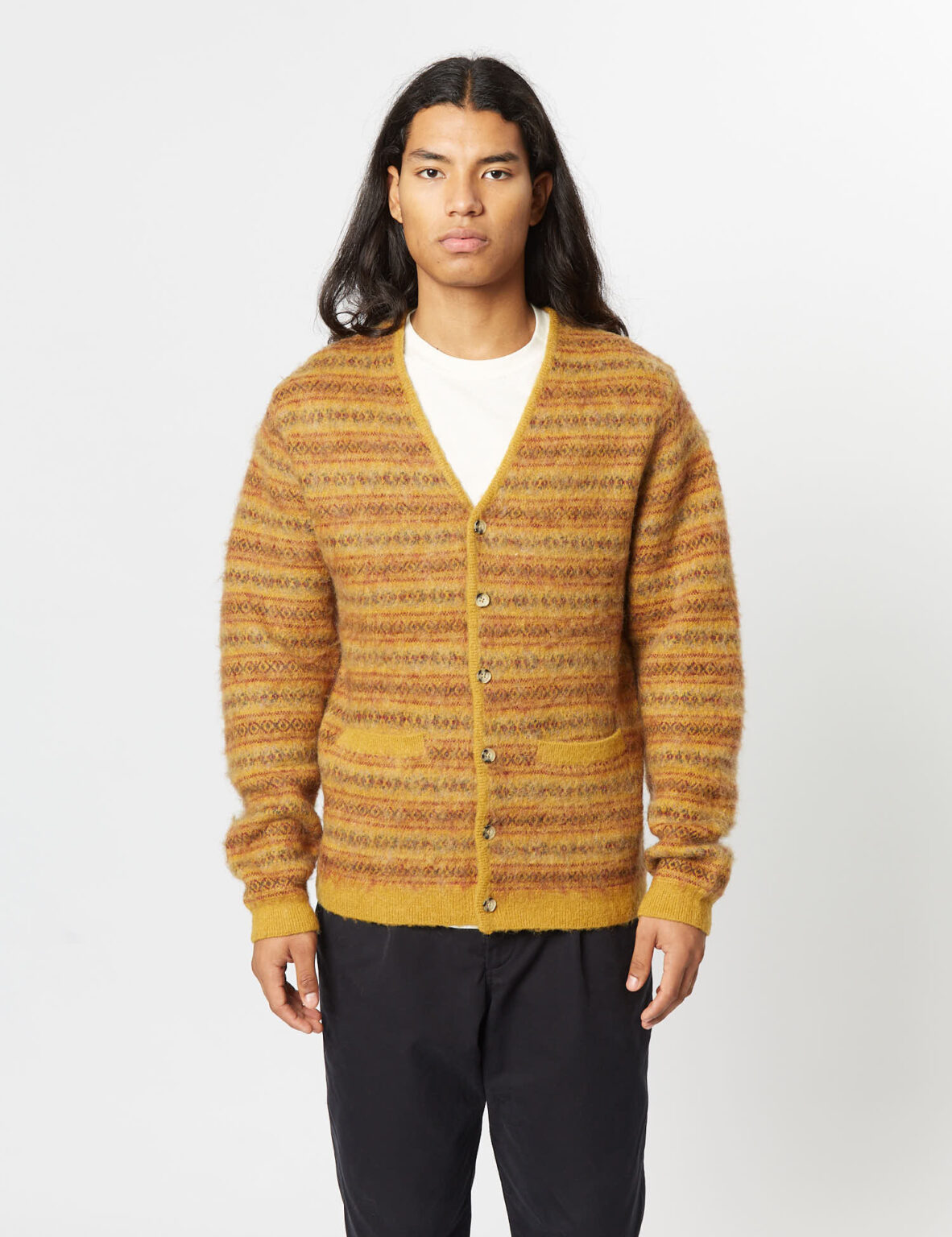 Plus mustard cardigan sale