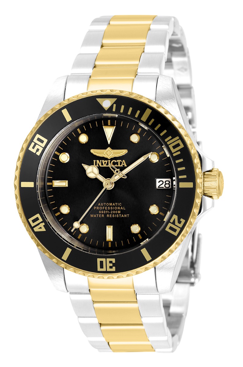 Invicta Pro Diver Automatic Women s Watch 36mm Steel Gold 35714 Borderfree