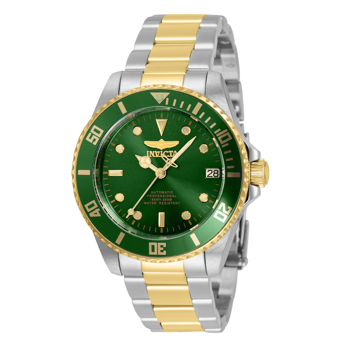 Invicta Pro Diver Automatic Women s Watch 36mm Steel Gold 35715 Borderfree