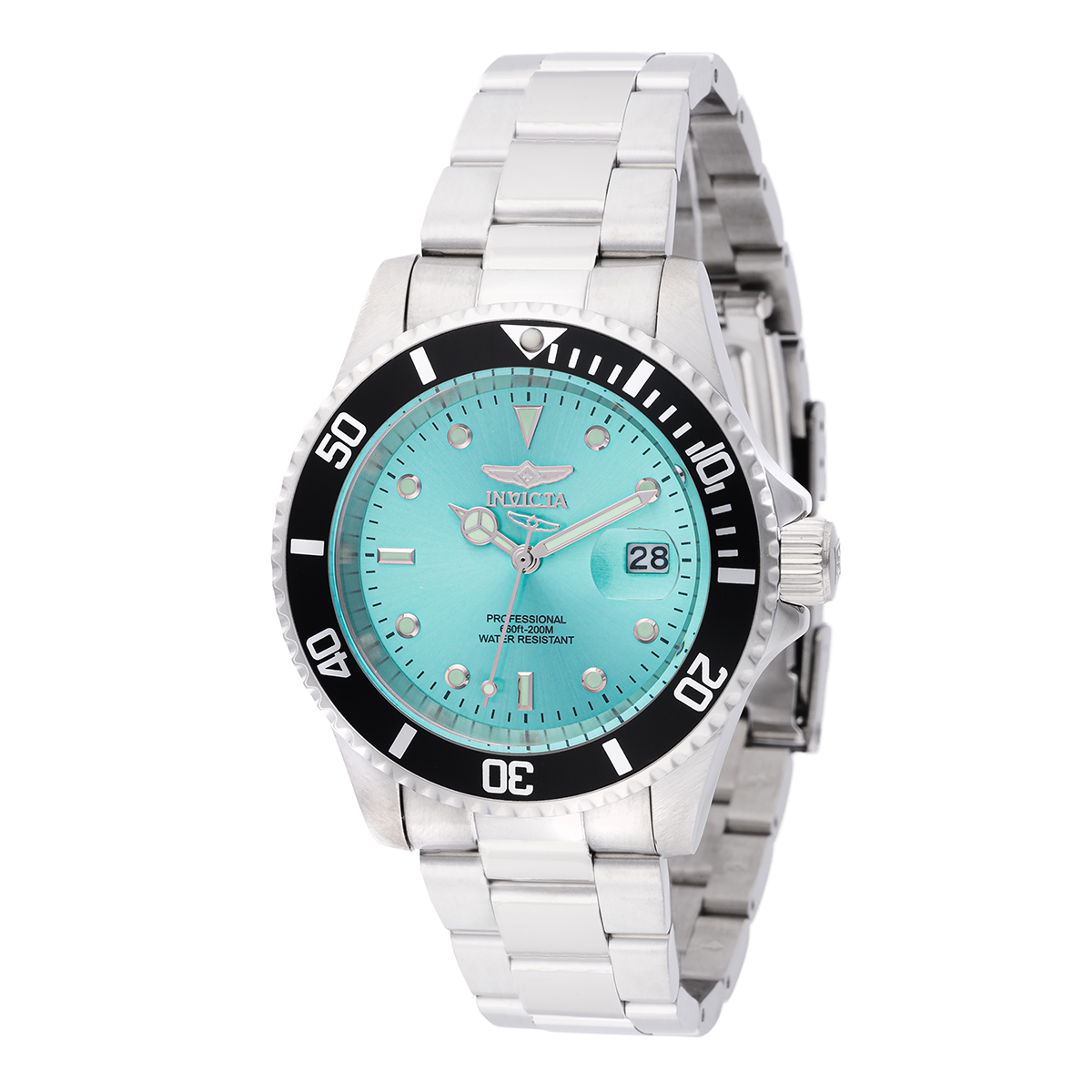 Invicta men's pro diver stainless steel 40mm watch top