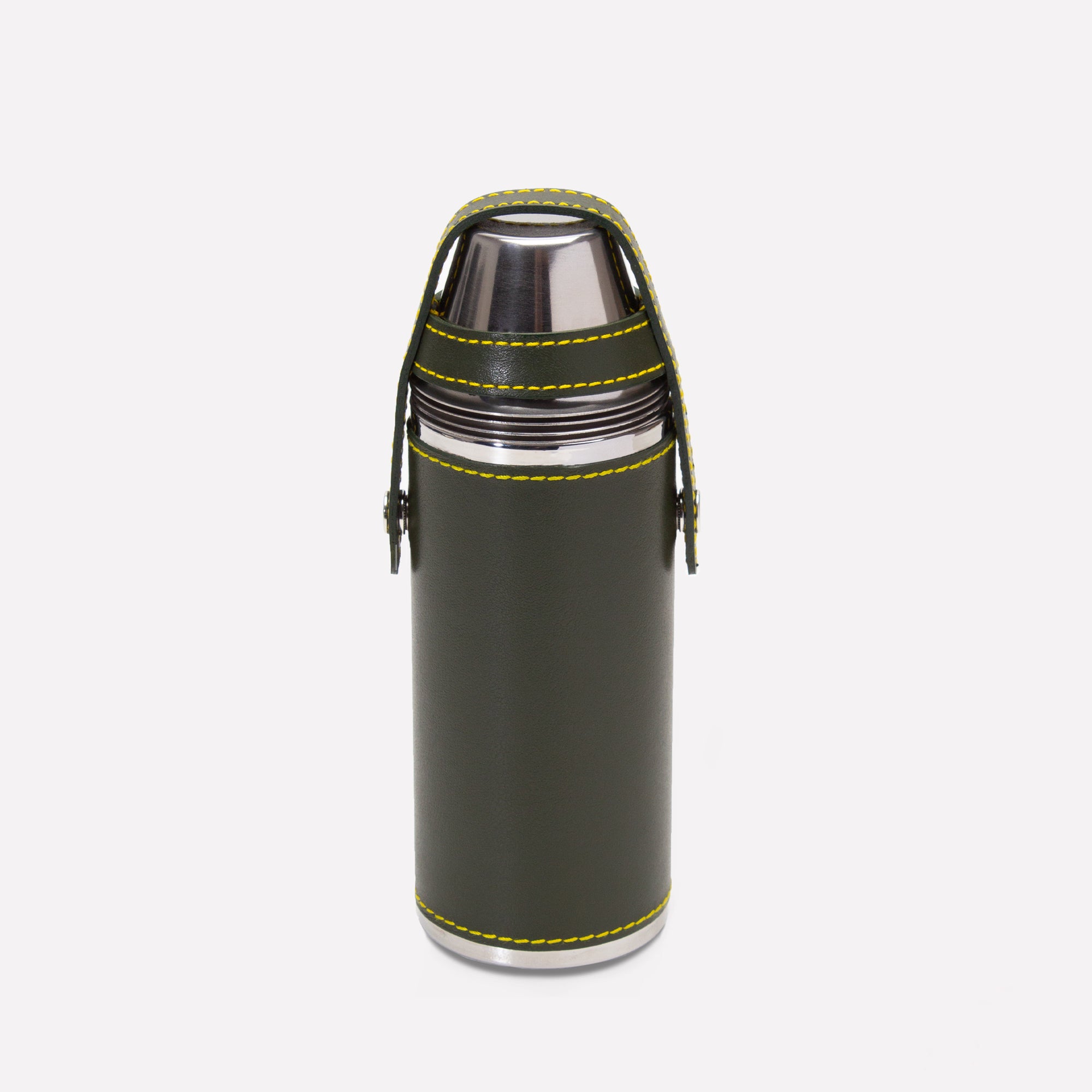 Hudson Country Life X Ettinger 8oz Hunter Flask With 4 Cups