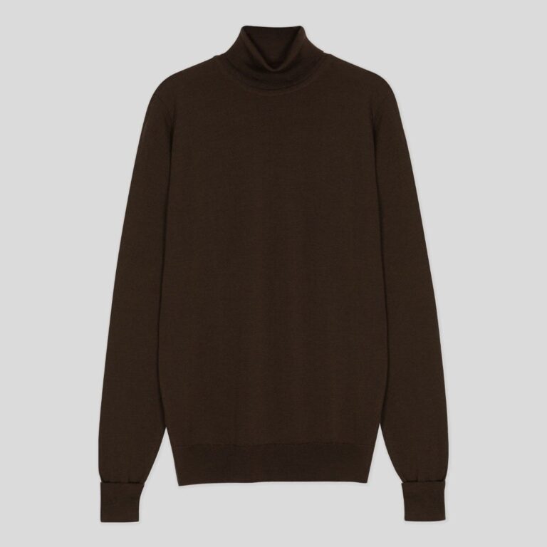 John Smedley – Men's – Richards – Truffle – XL