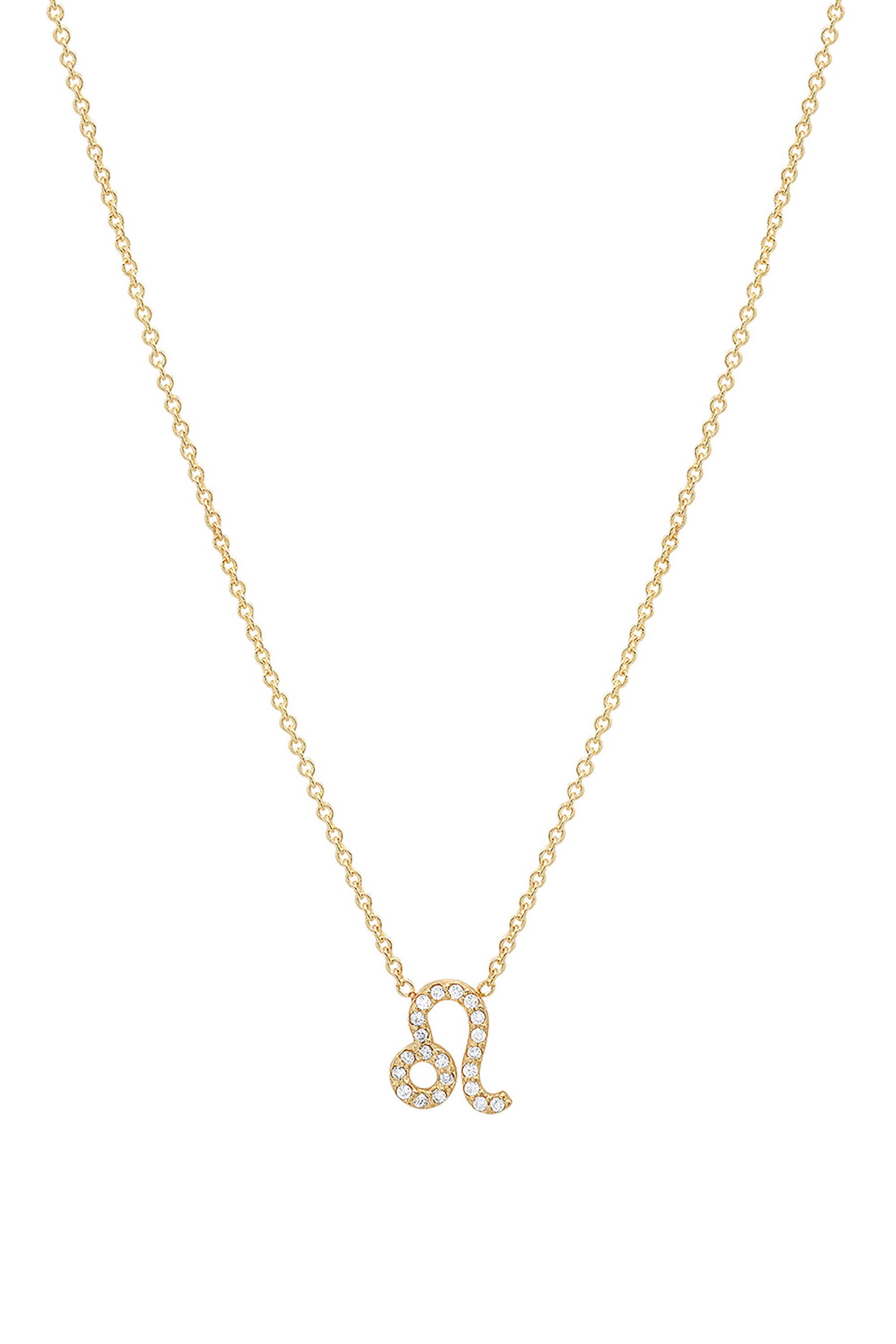 Diamond Leo Necklace