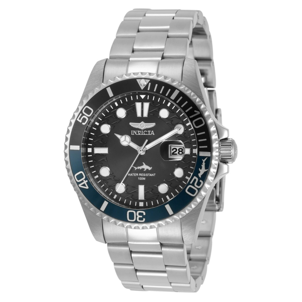 Invicta Pro Diver Men s Watch 43mm Silver 30956 Borderfree