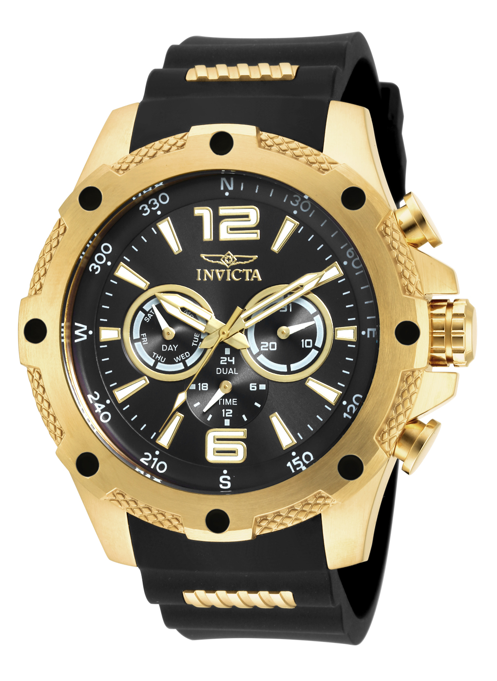 Invicta force gold outlet