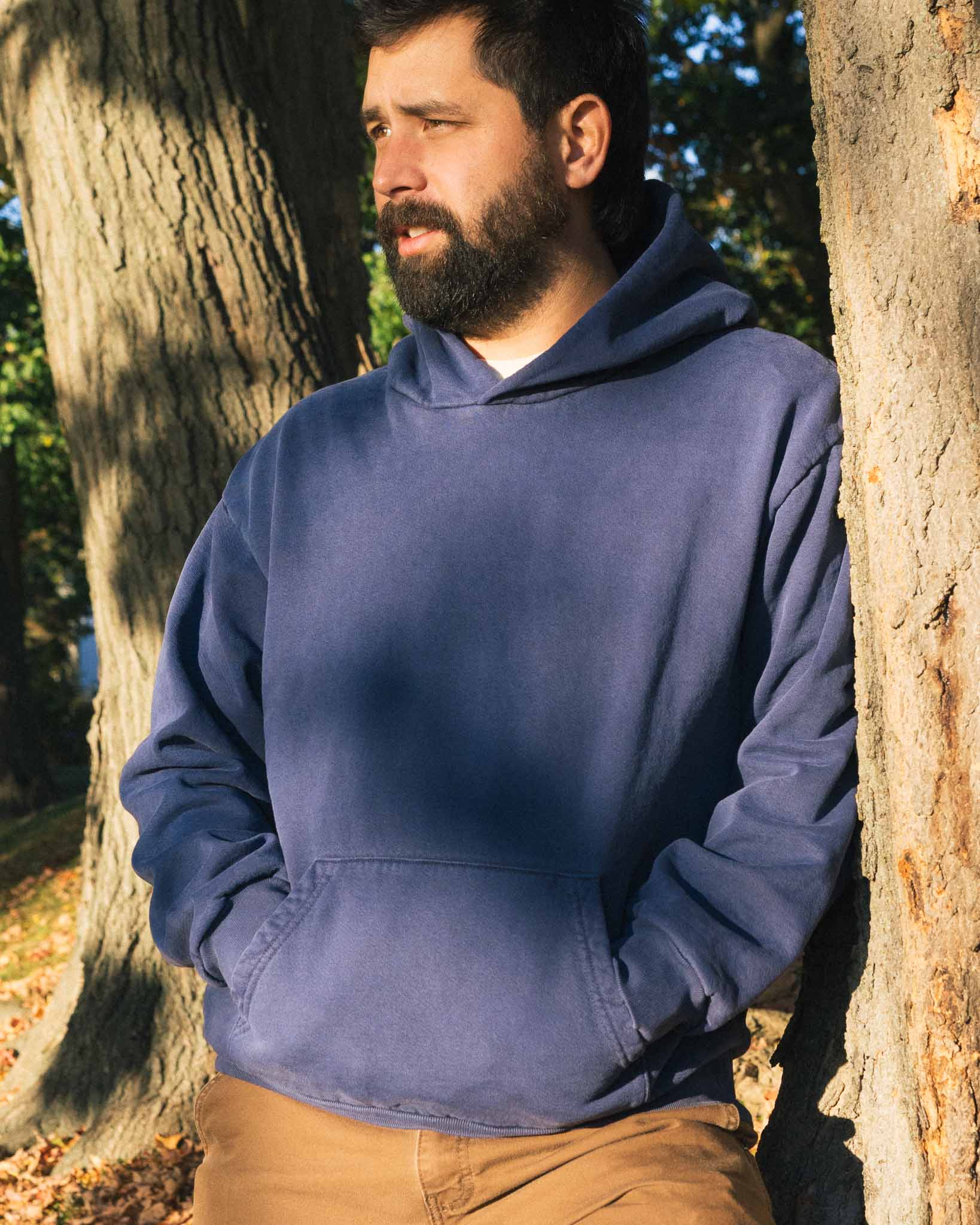 Cotton Fleece Pullover Hoodie