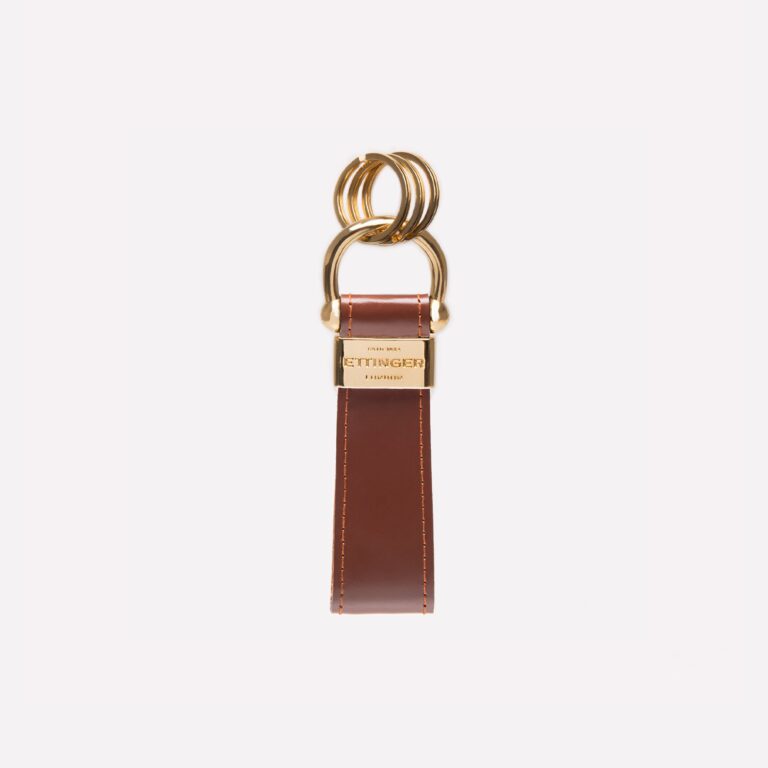 Bridle Hide Stirrup Keyring