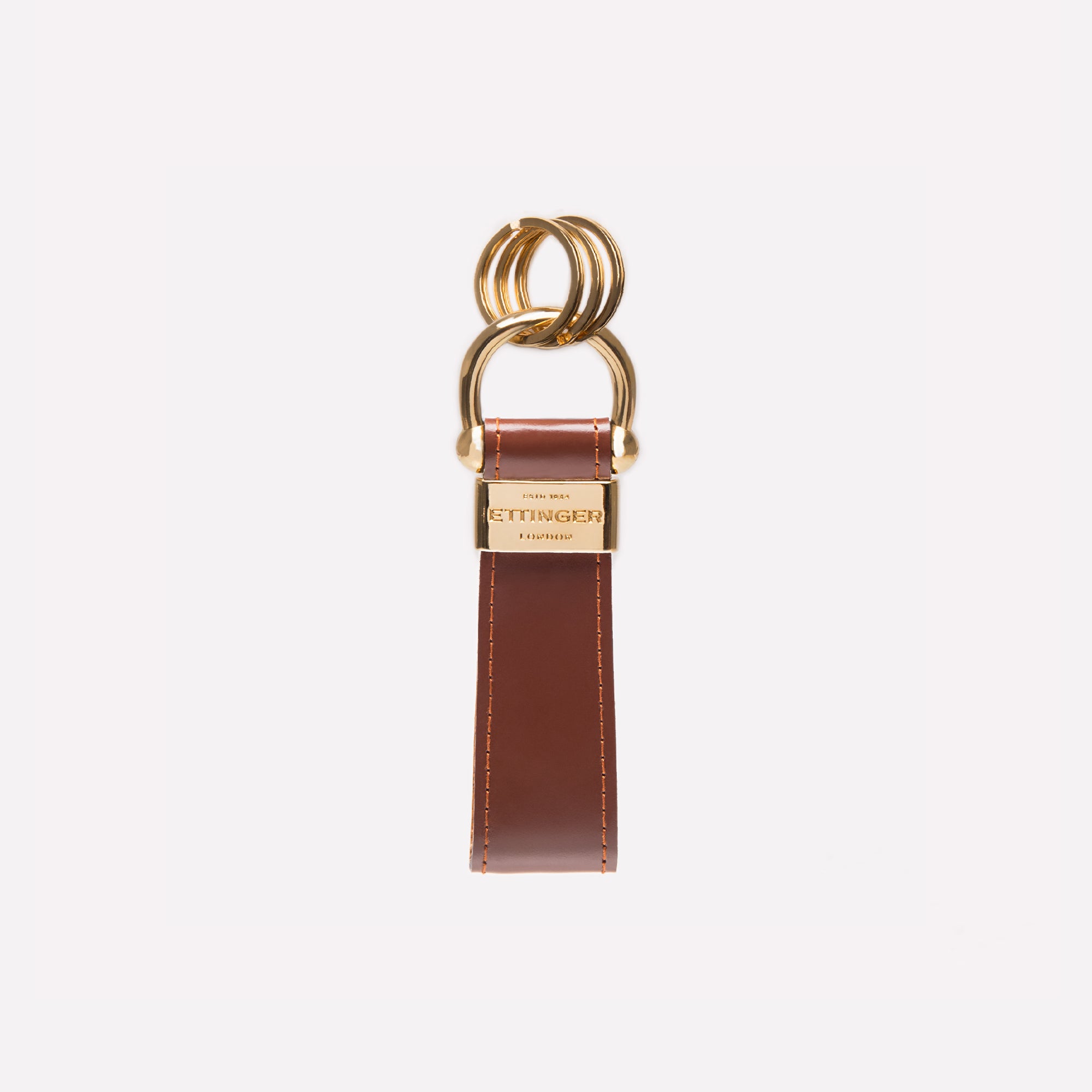 Bridle Hide Stirrup Keyring