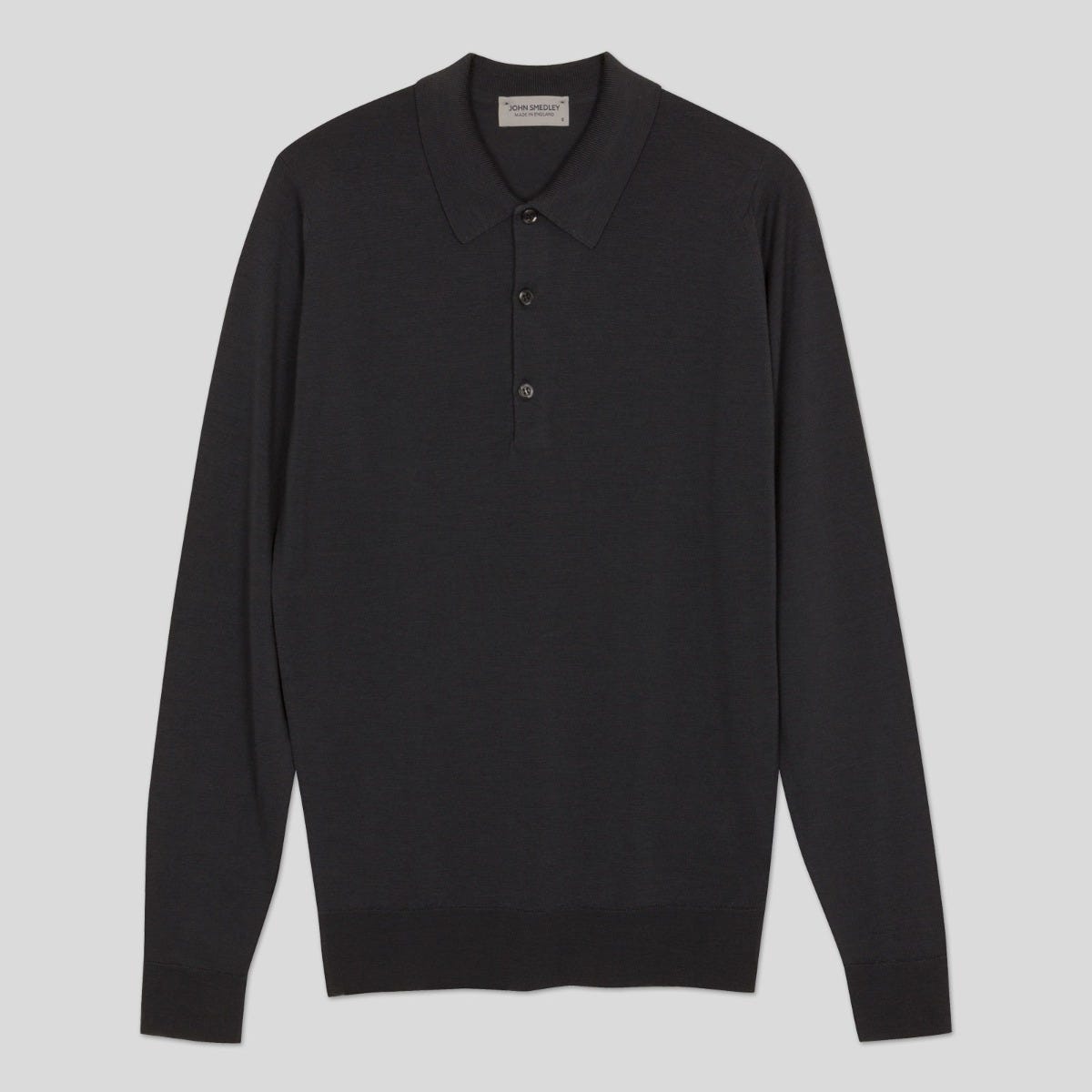 John Smedley - Men's - Belper - Slate Grey - S