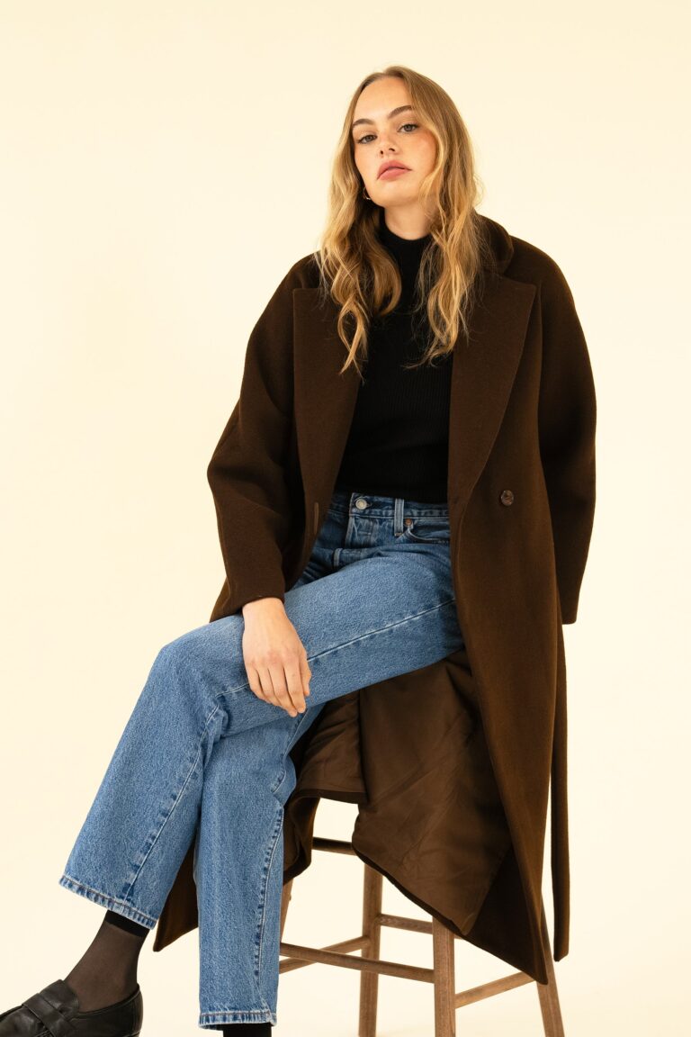 MABE COAT – BRUN