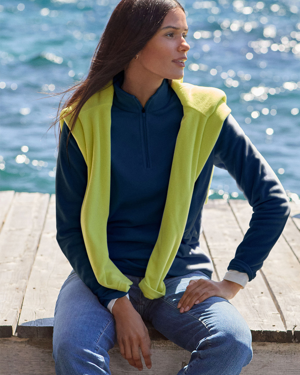 Women's Anyweather Fleece Quarter Zip Pullover