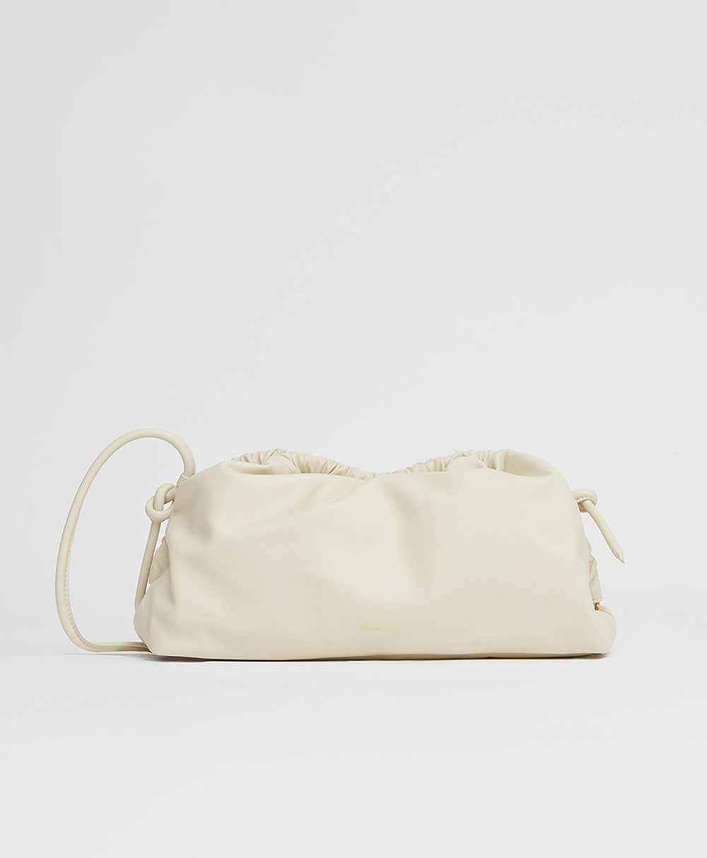 Oversized Cloud Clutch - Pearl
