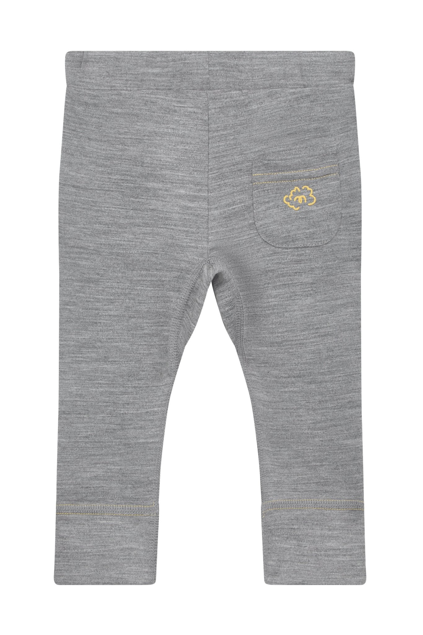 Aroha Collection Merino Baby Legging, Grey Marle