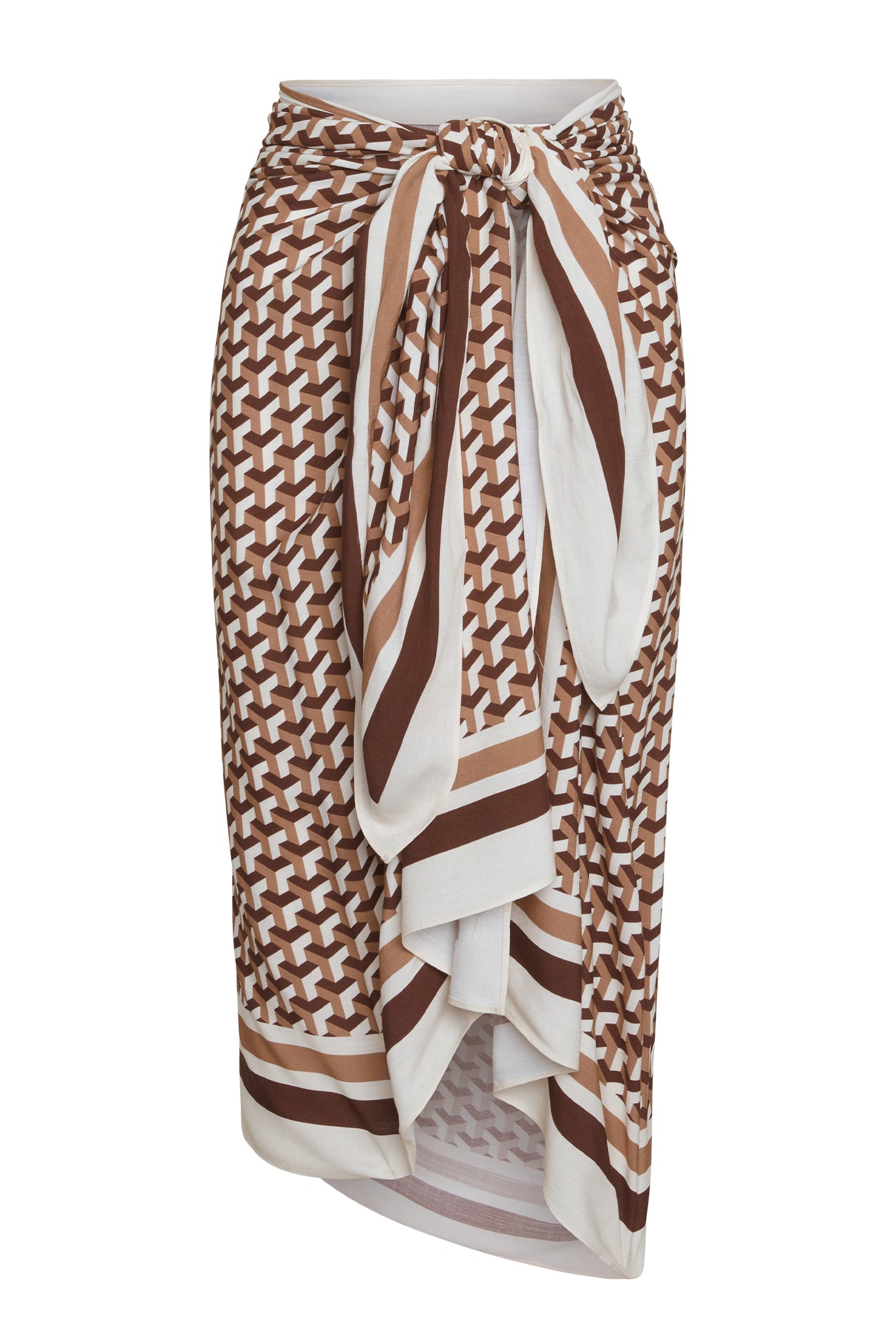 Marina Piccola Sarong - Husk Geo