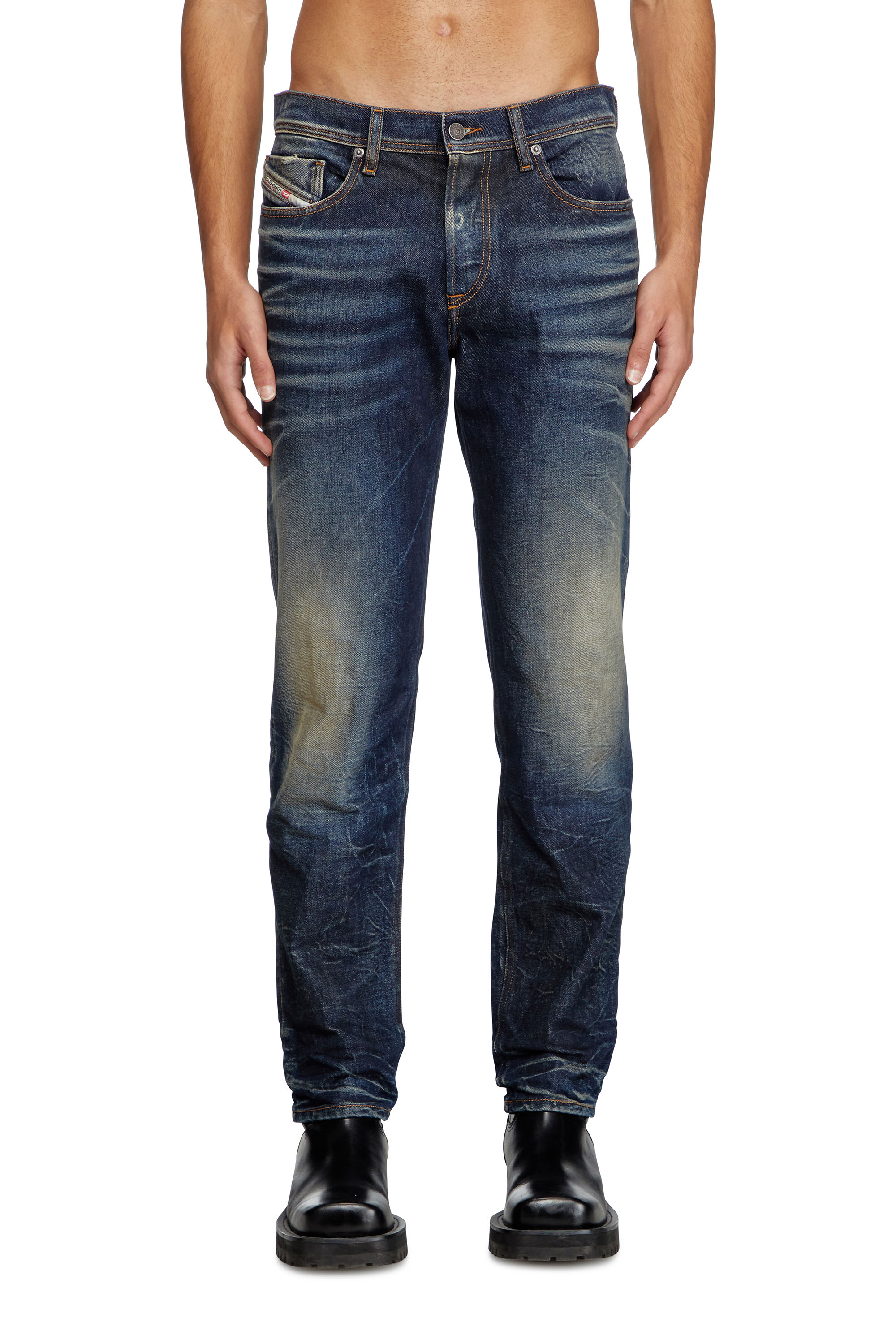 Diesel - Regular Jeans - 2023 D-Finitive - Jeans - Man - Blue