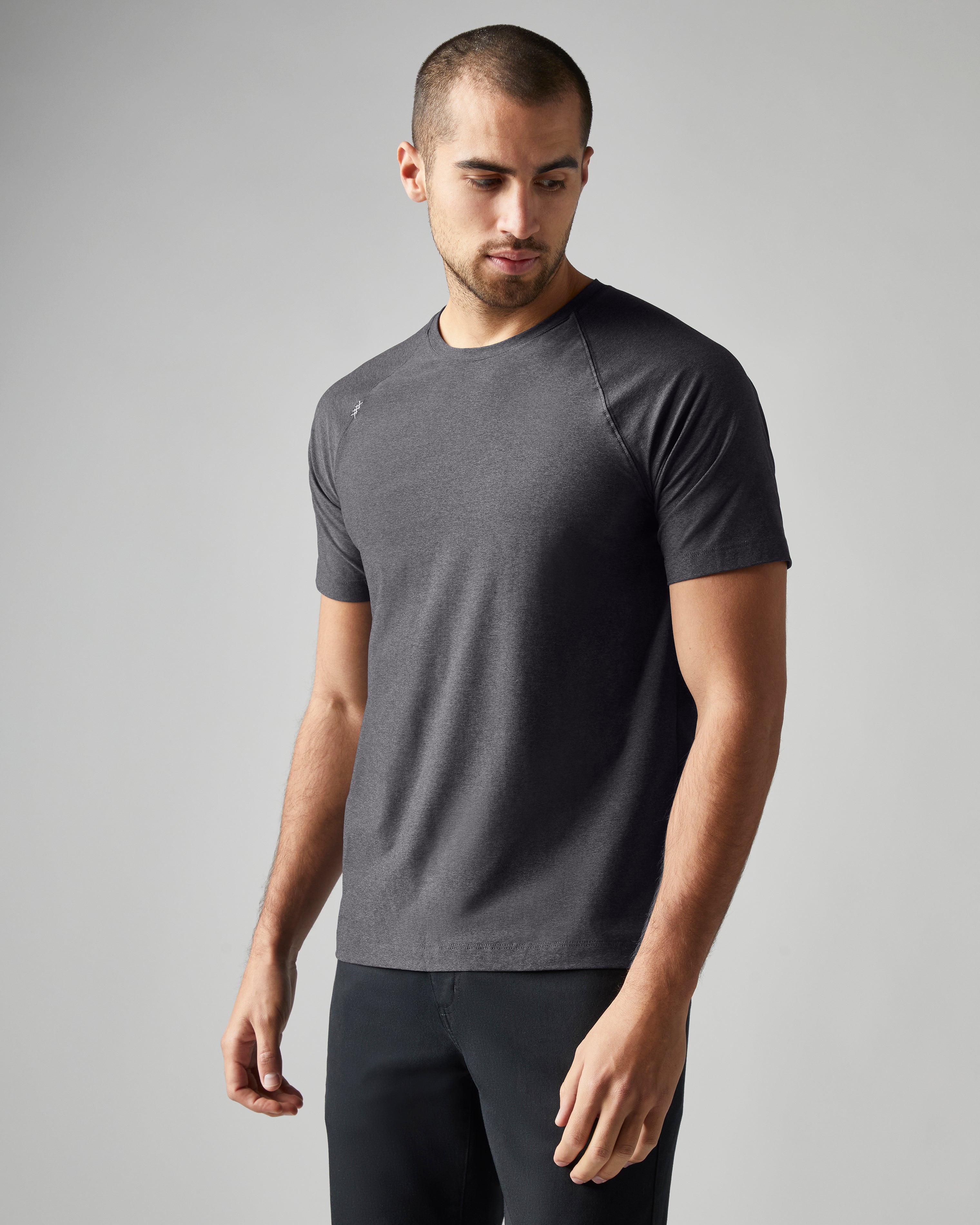 Reign Tee -- Black Heather
