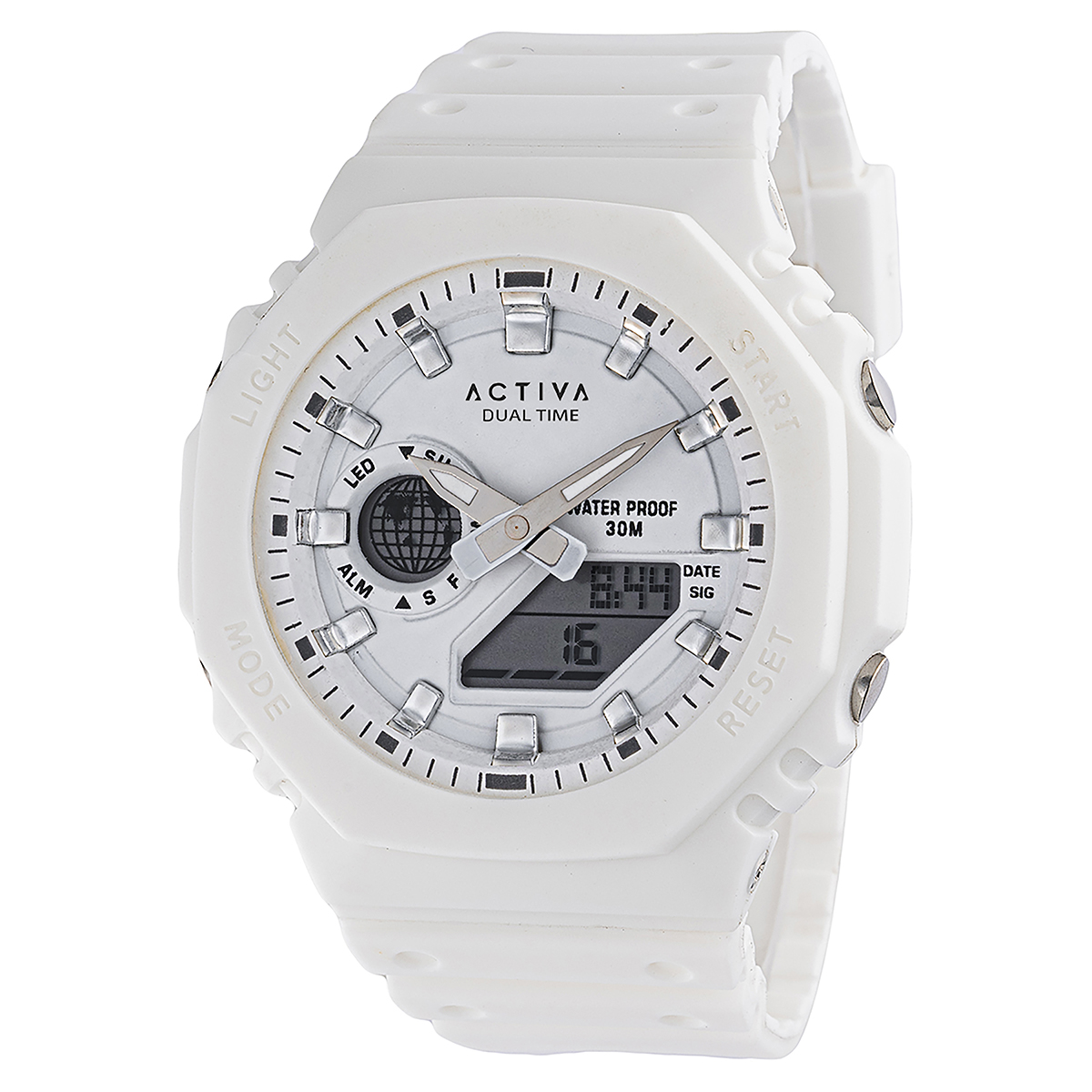 Activa Sonar X Invicta Men's Watch - 45.5mm, White (ACW423-001)