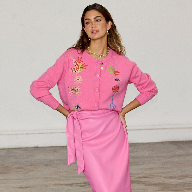 Pink Enchanted Cardigan