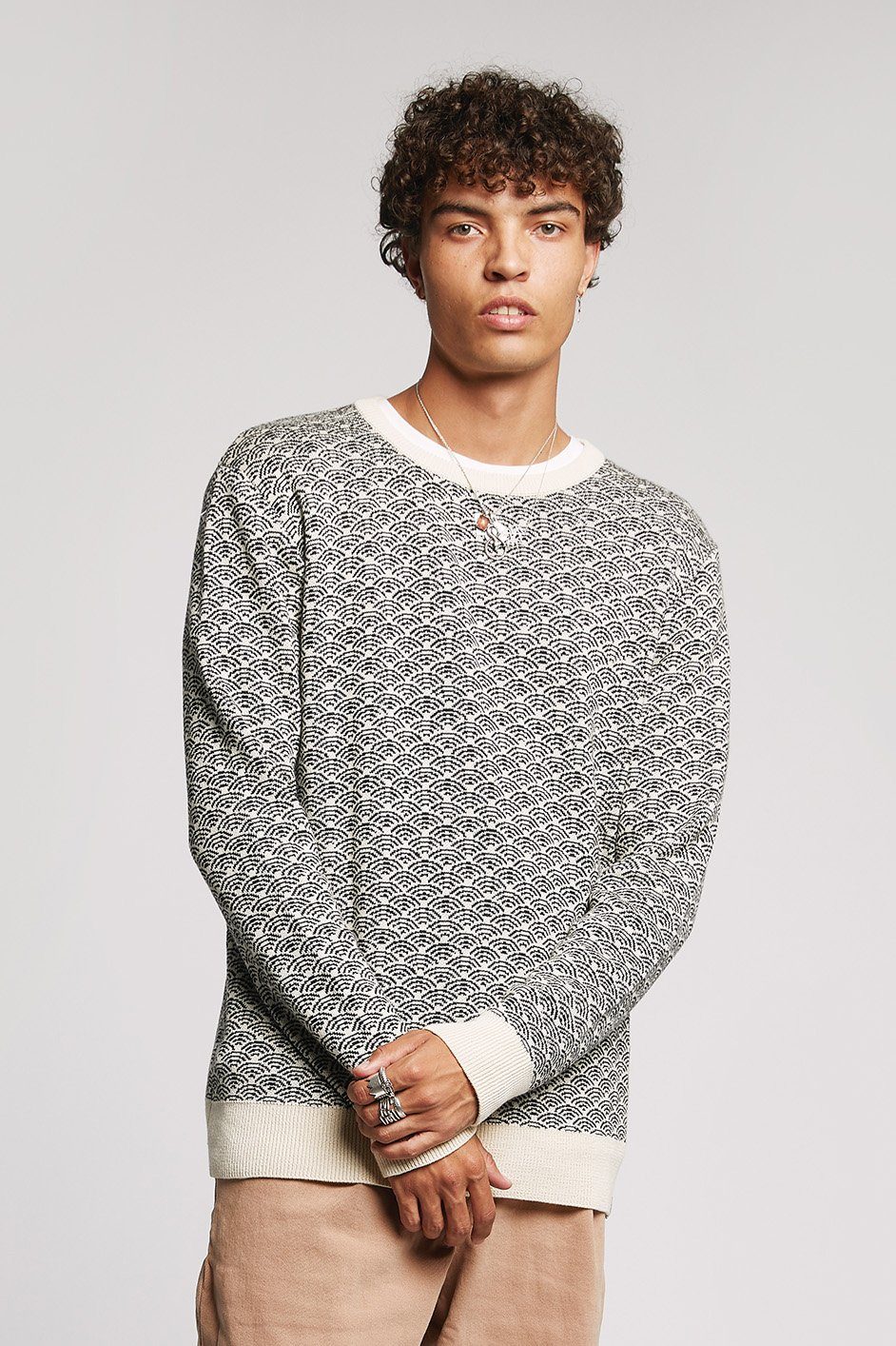 HAKKU - Organic Cotton Jumper Off White