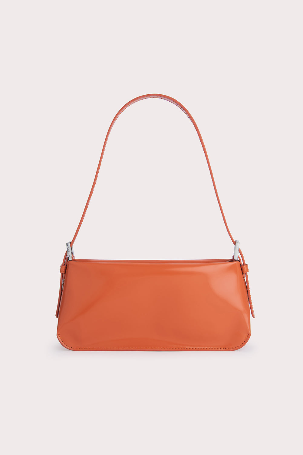 Dulce Burnt Orange Semi Patent Leather