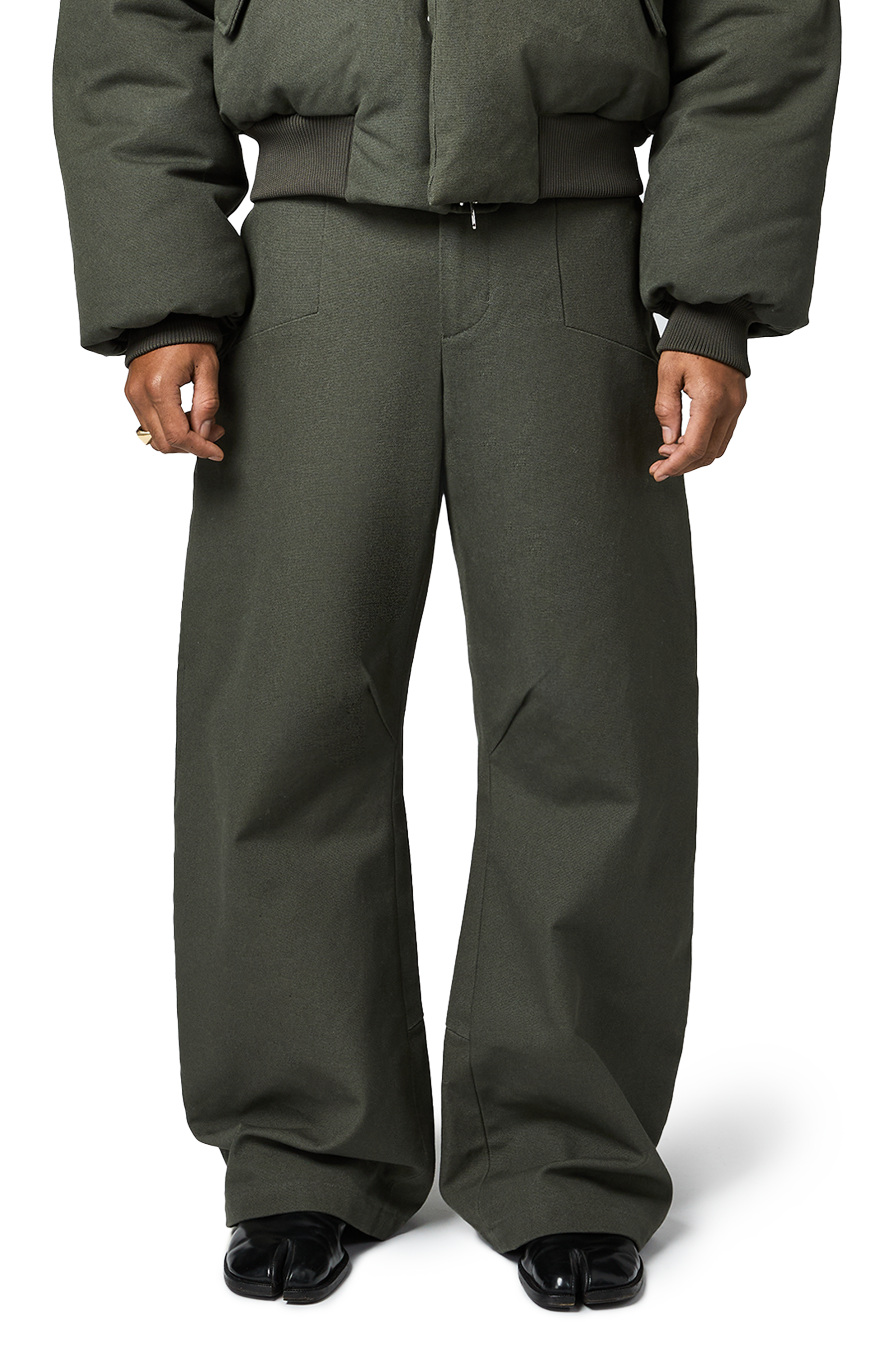 Canvas Workwear Pant in Thyme