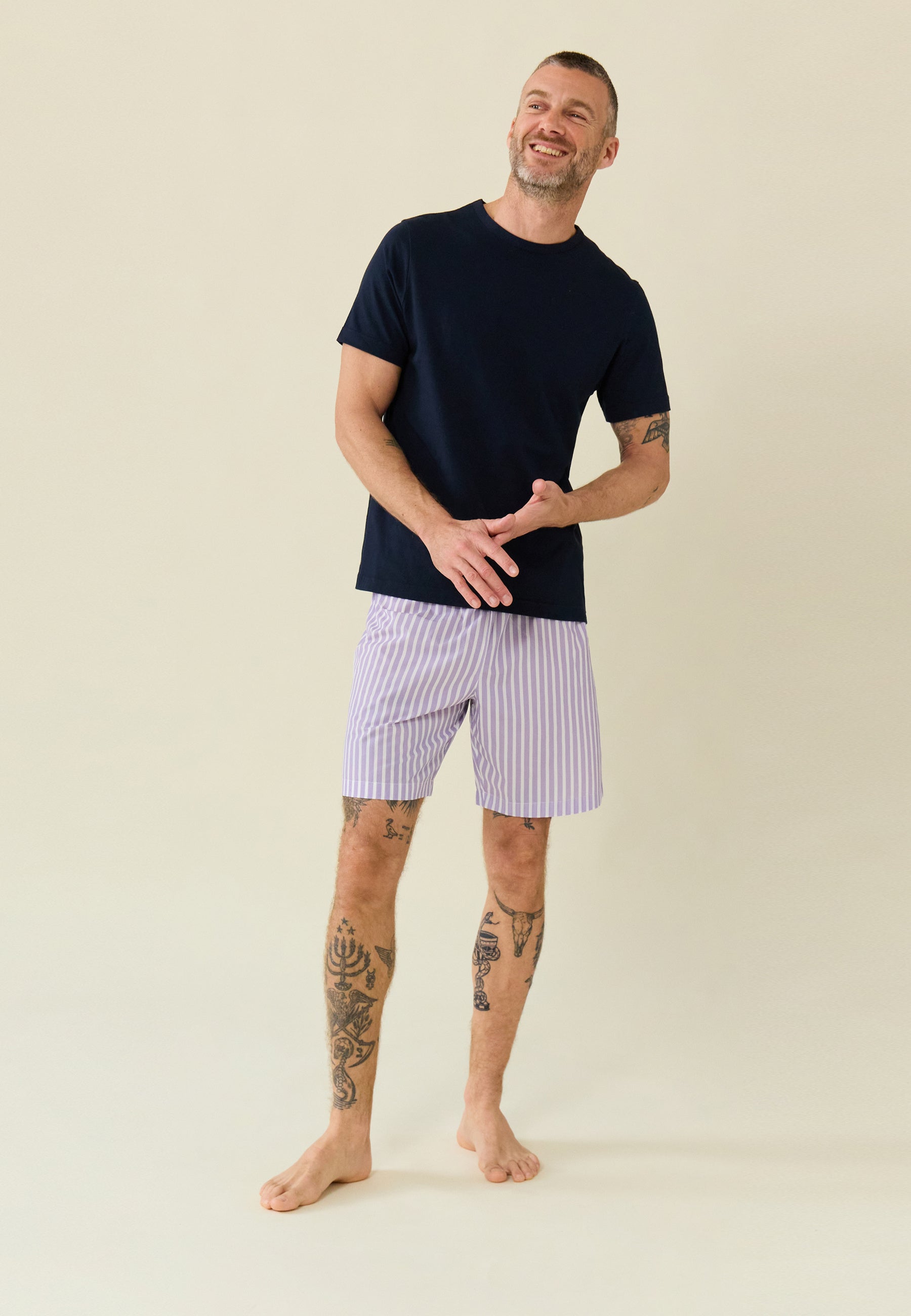 Ensemble pyjama Tristan Bleu Marine Sens Glycine