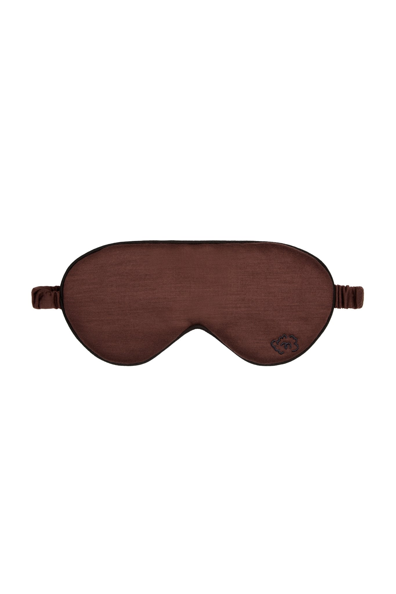Pure Merino Sleepy Eye Mask, Chocolate Brown