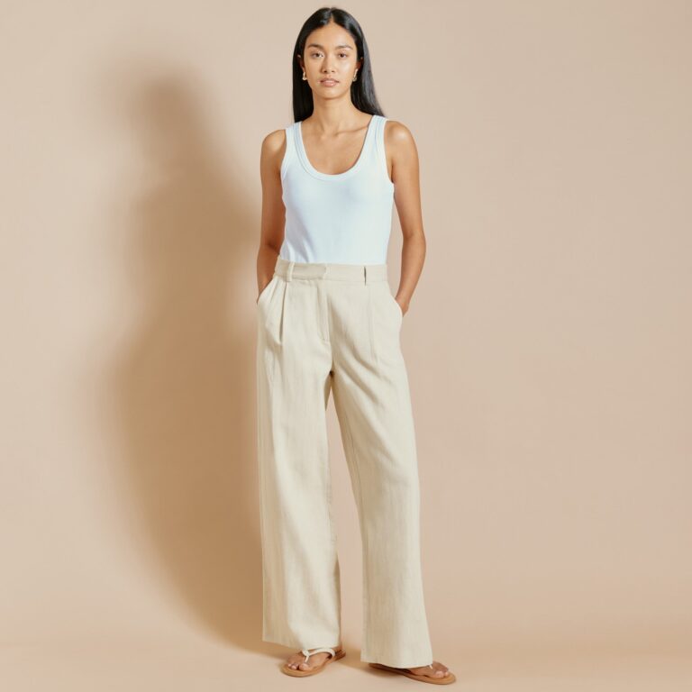 Linen Twill Trousers