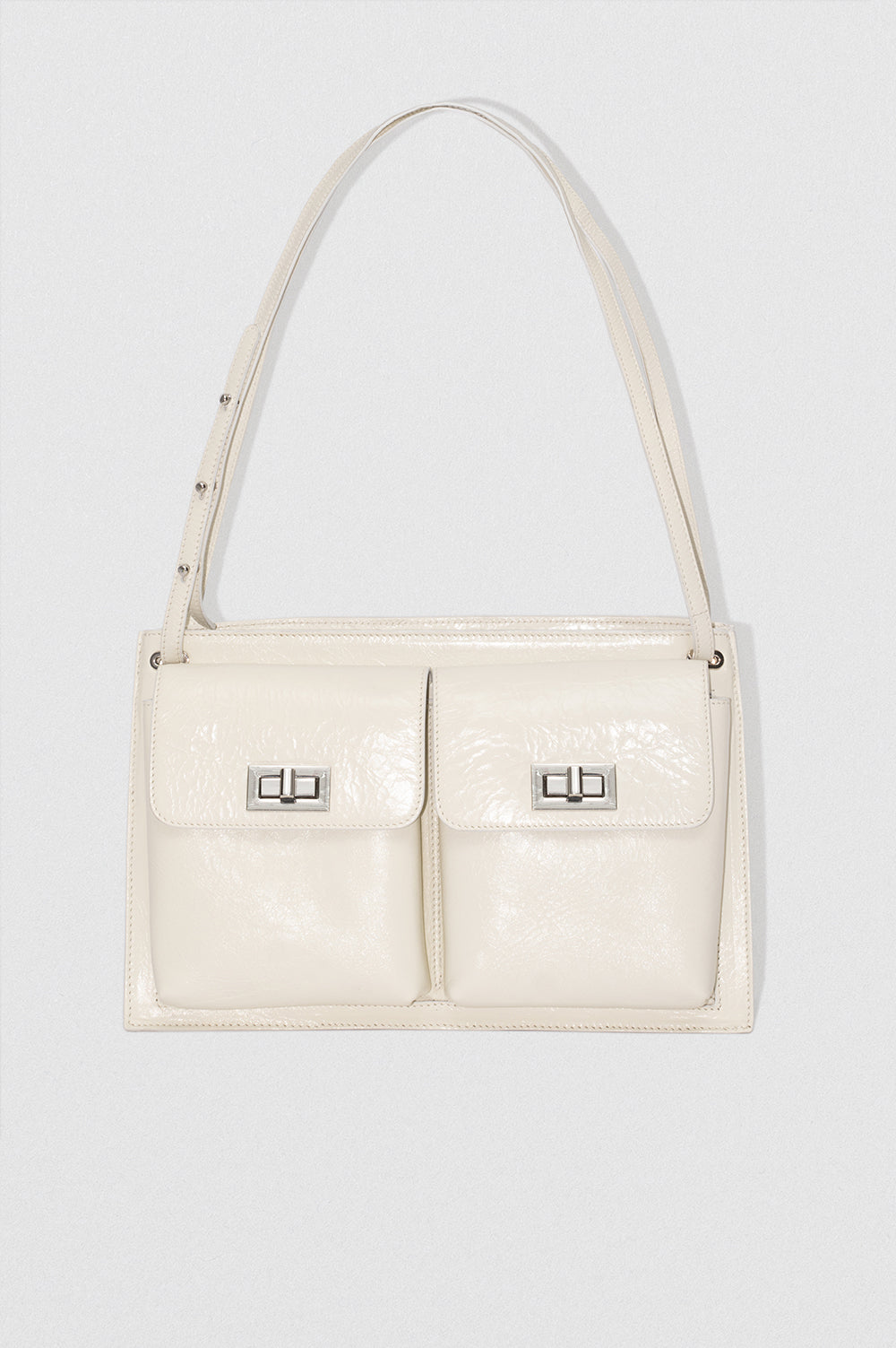 Billy Tote Limewash Creased Leather