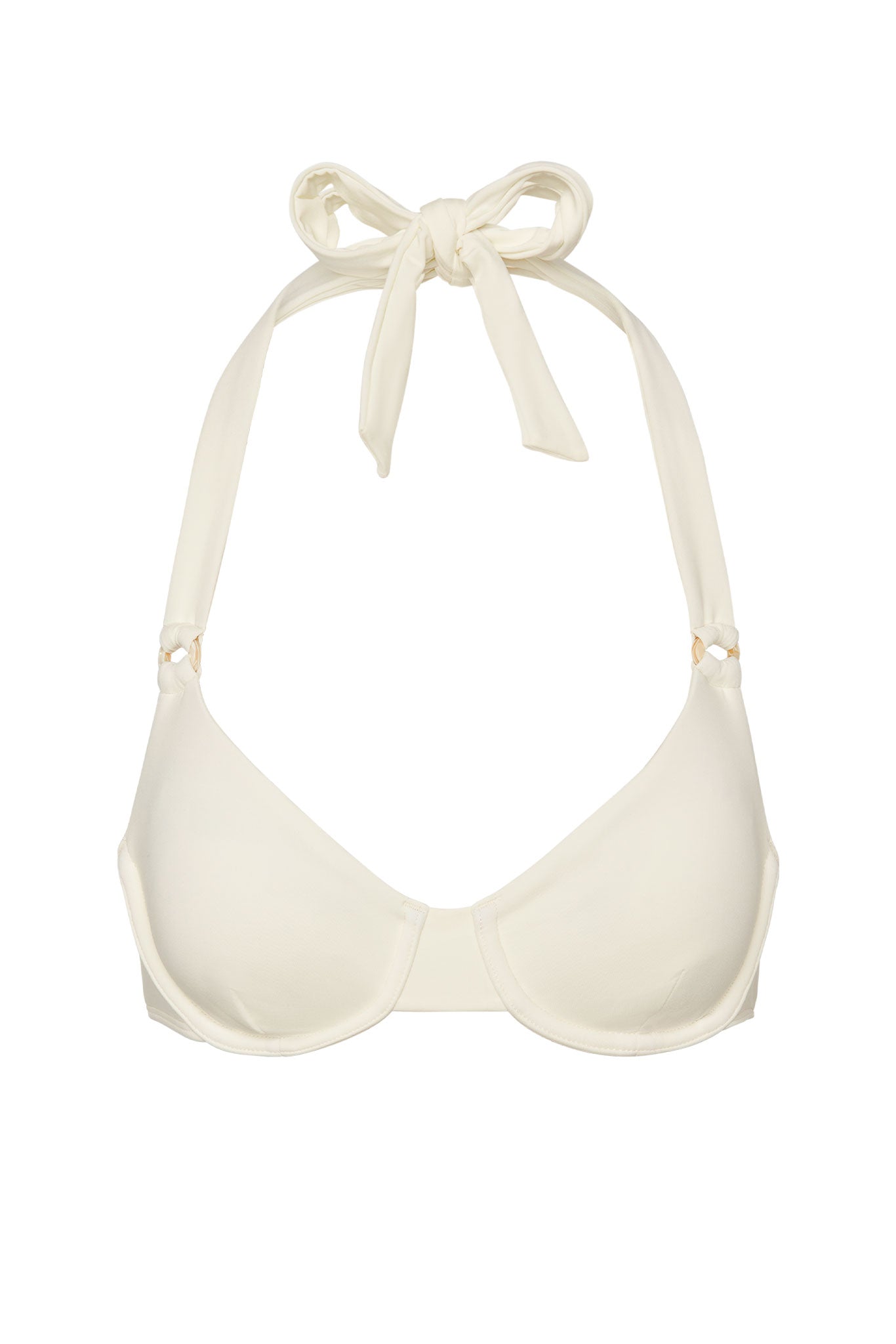 Honolulu Top - Ivory w/ Pearl Ring