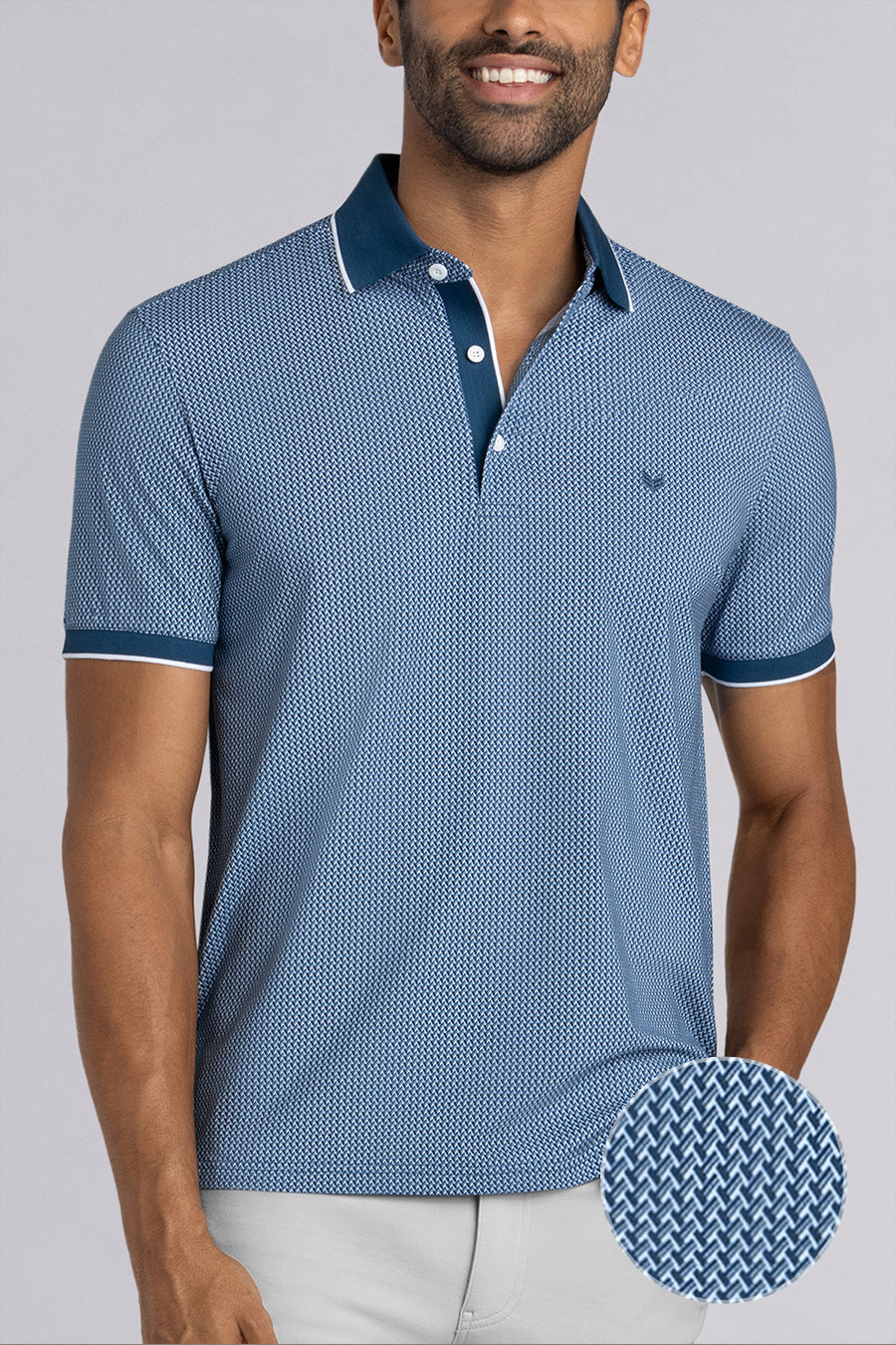 Aficionado in Icy Cotton