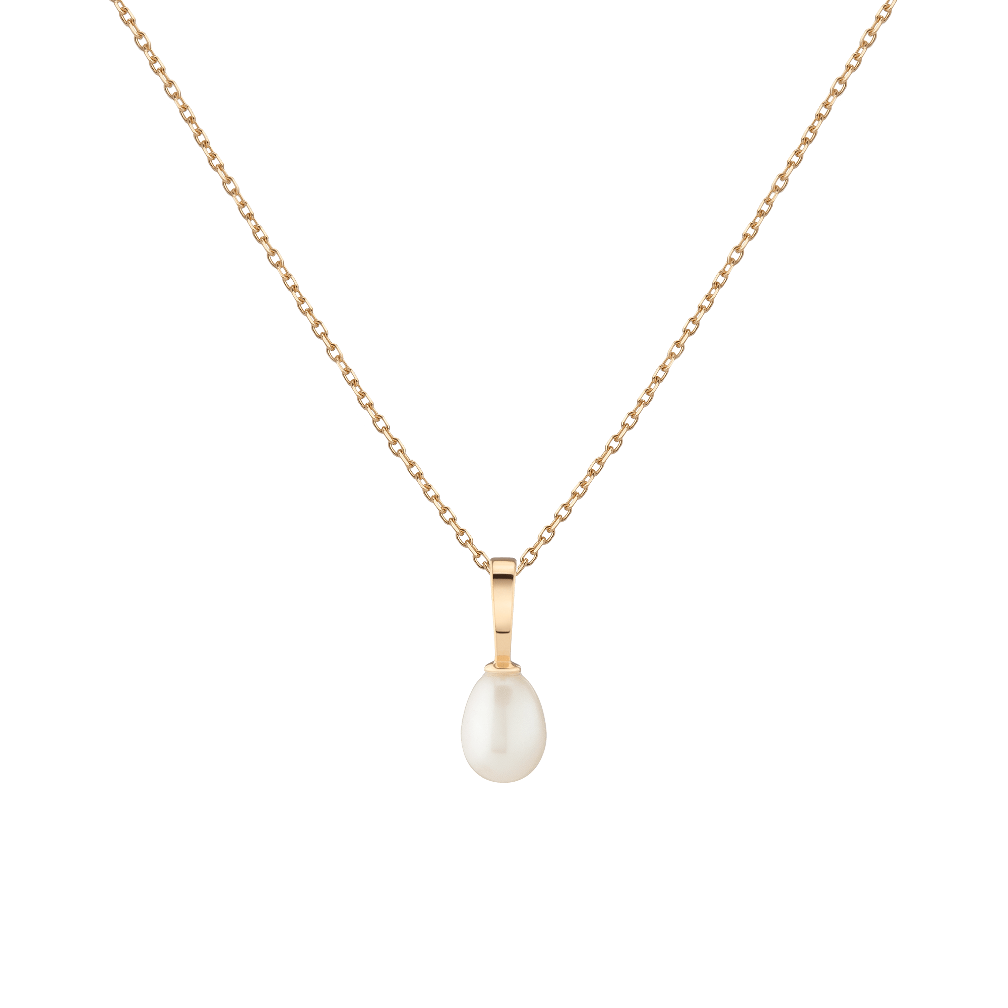 Mini Pearl Drop Necklace