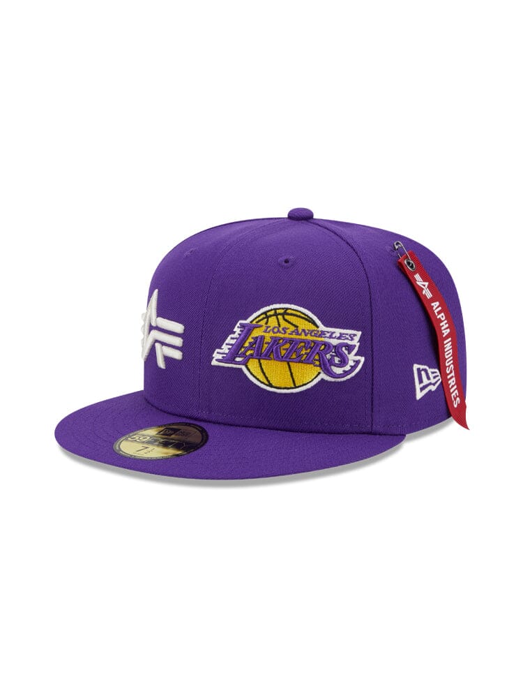 LOS ANGELES LAKER X ALPHA X NEW ERA 59FIFTY FITTED CAP