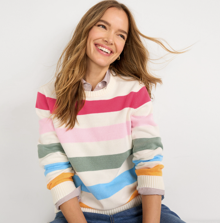 Women's Drifter Crew Neck Jersey Pull Over Sweater