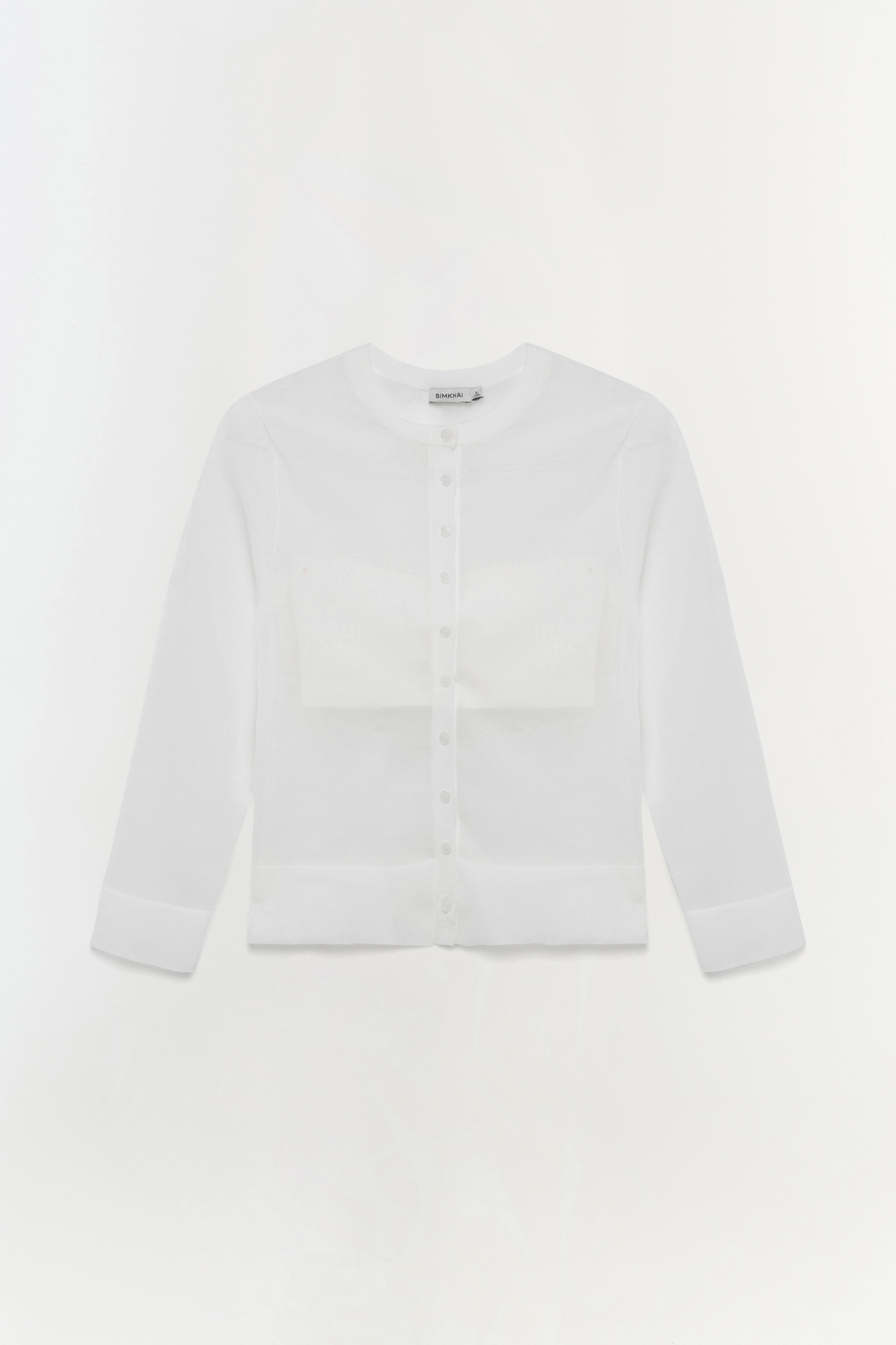 Rachel Sheer Knit Cardigan