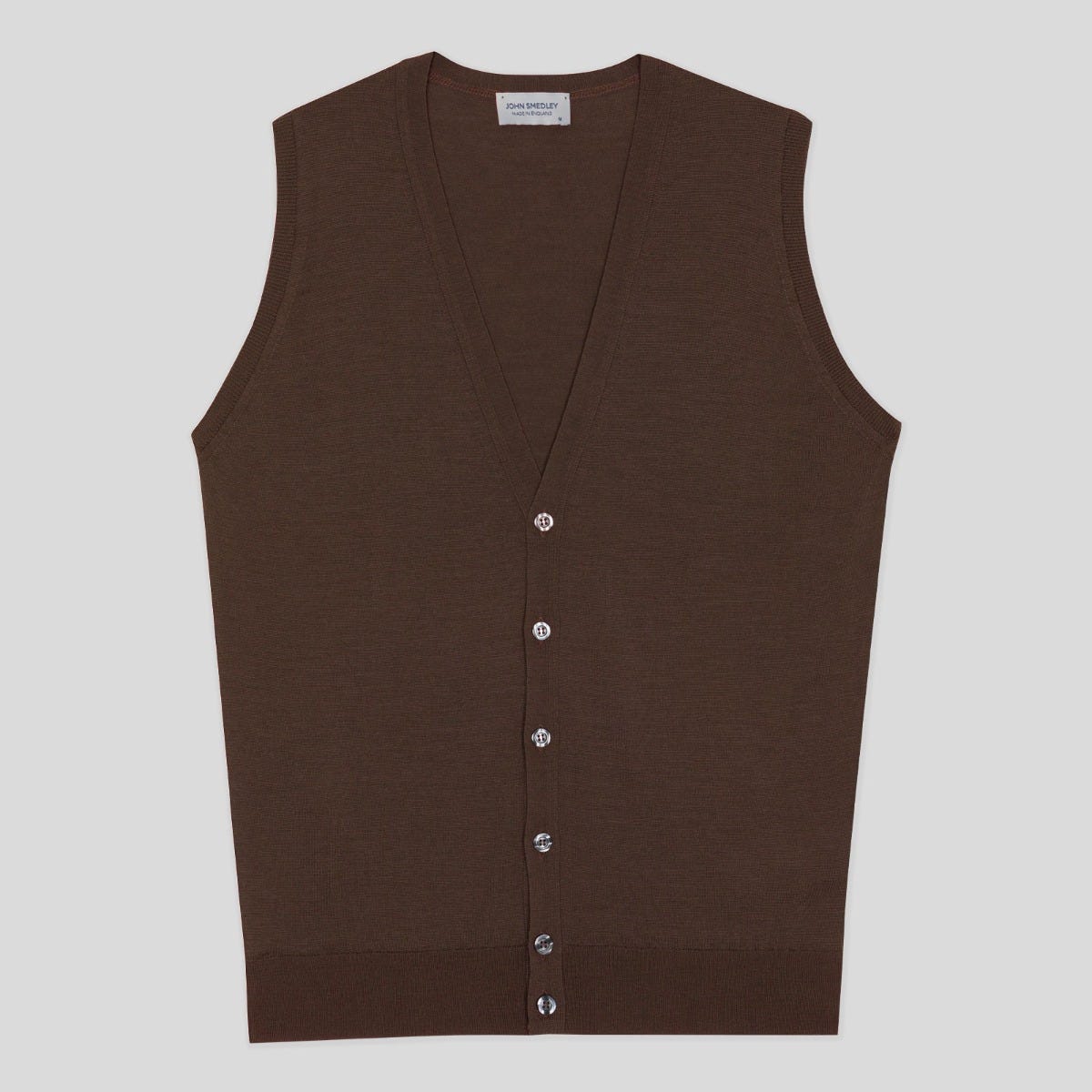 John Smedley - Men's - Huntswood - Truffle - XXL