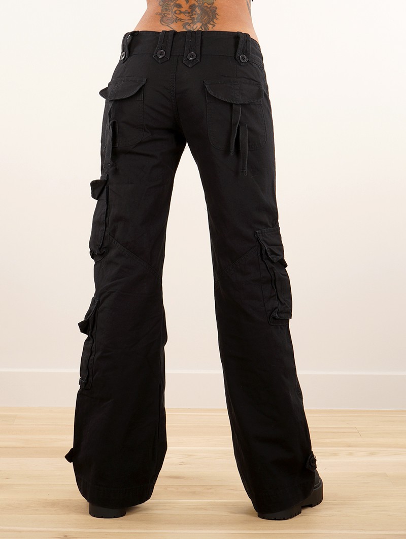 Molecule cargo pants 45062, Black Size S