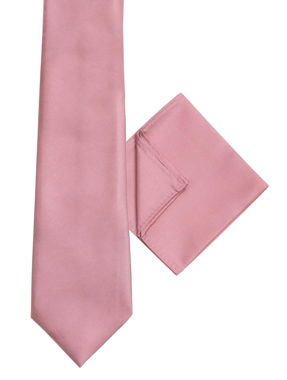 Boys dusky pink tie and hanky set