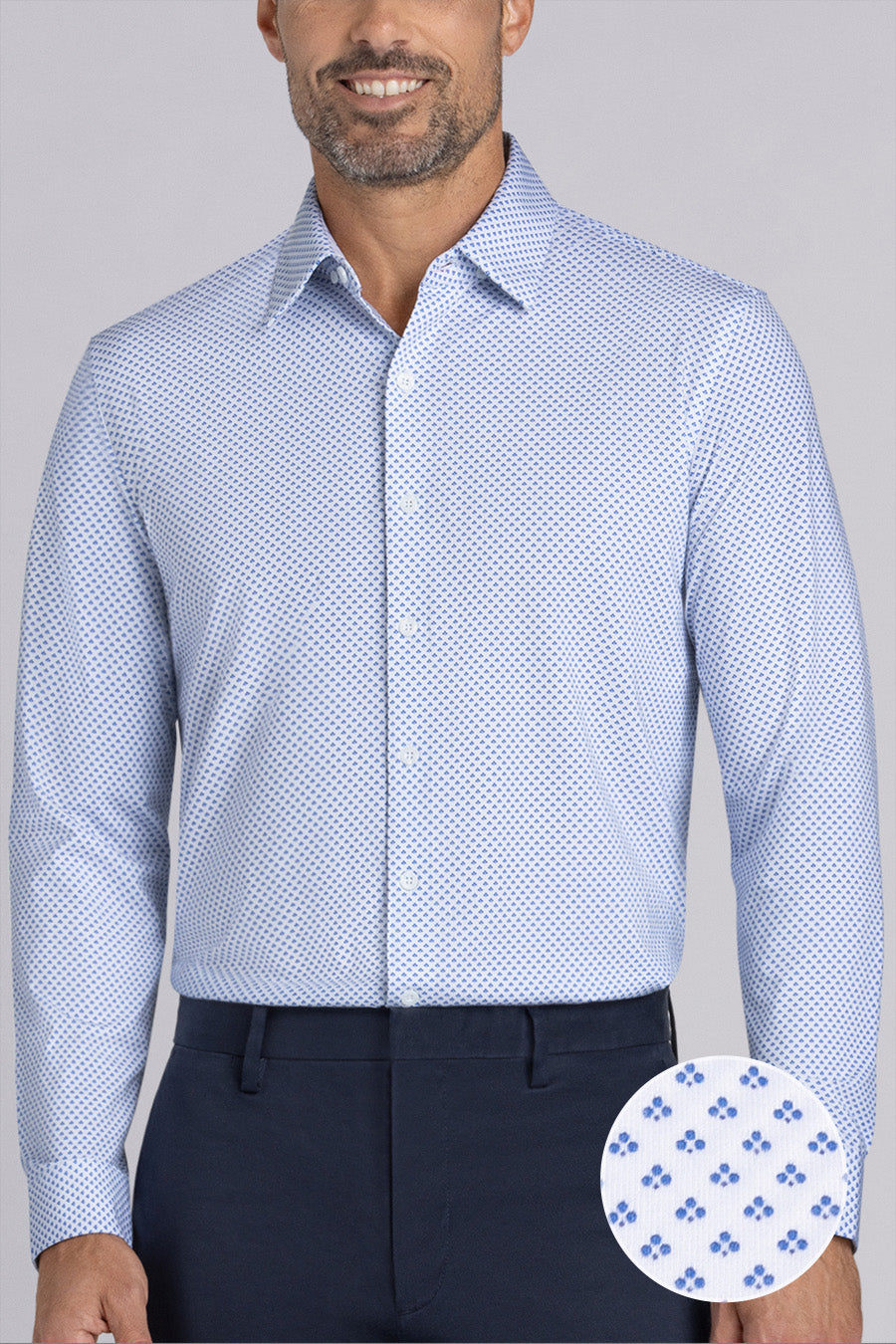 Debonair in Icy Cotton