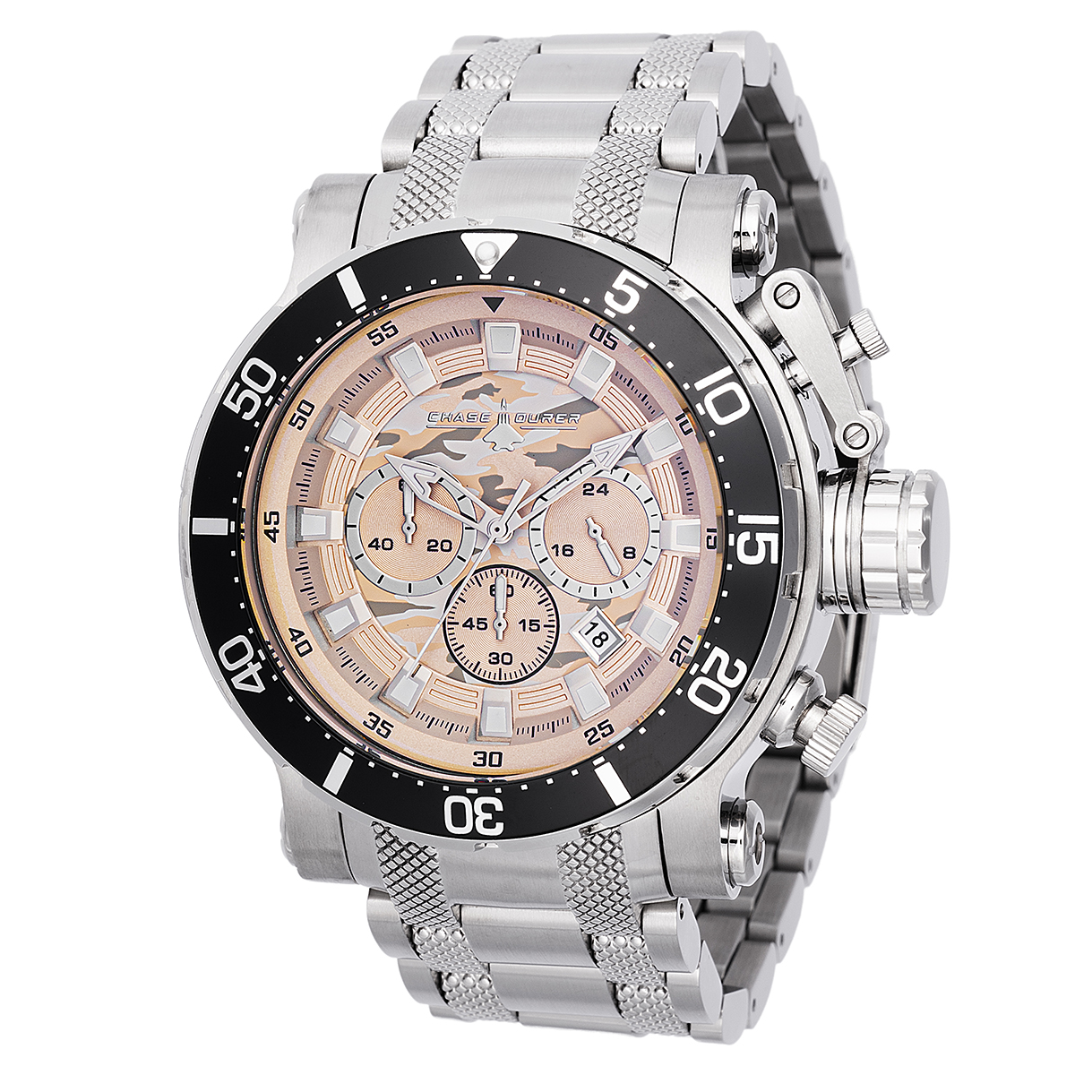 Chase Durer Men's Watch - 52mm, Steel (CDW-0187)