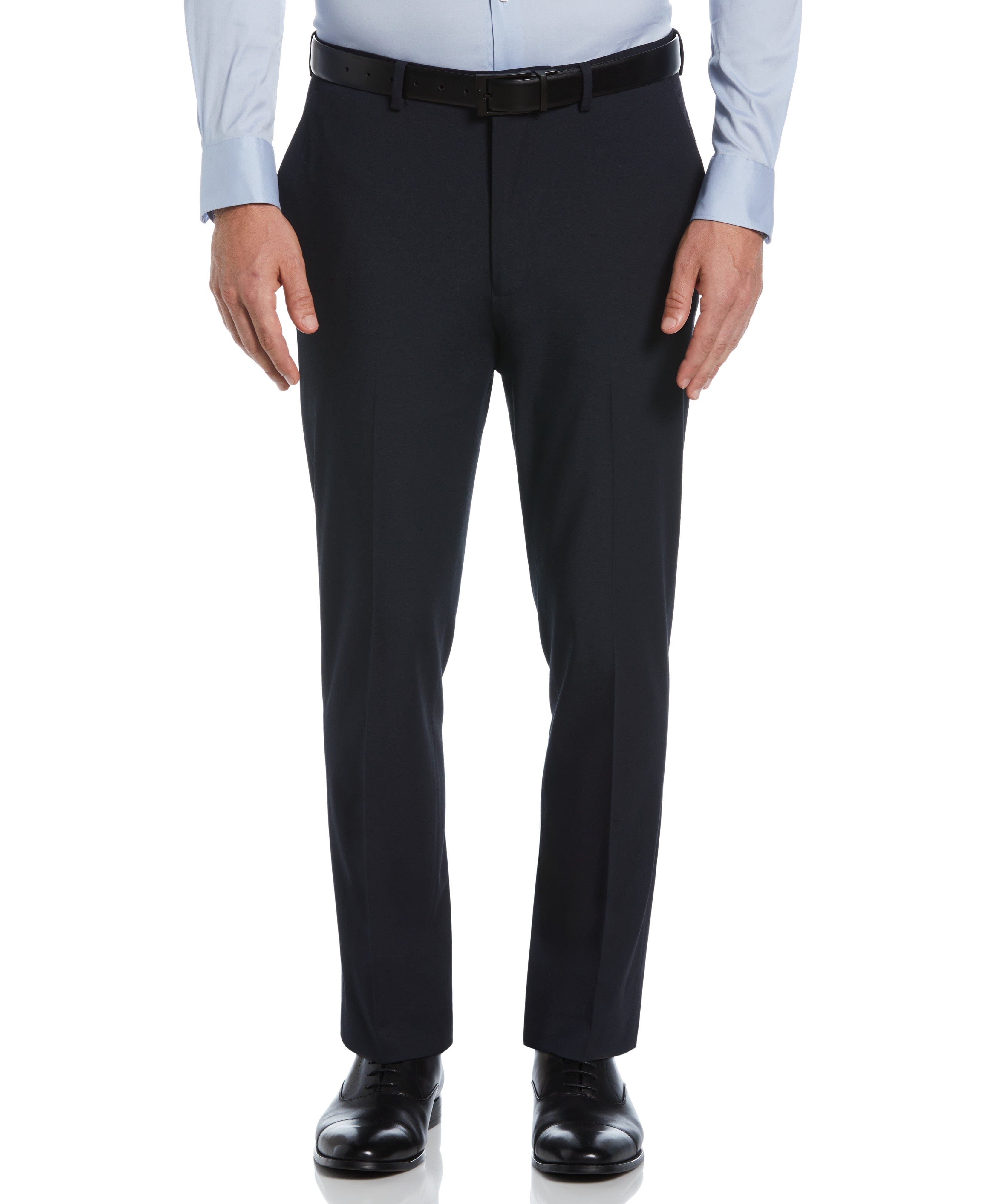 Slim Fit Solid Suit Pant - Borderfree